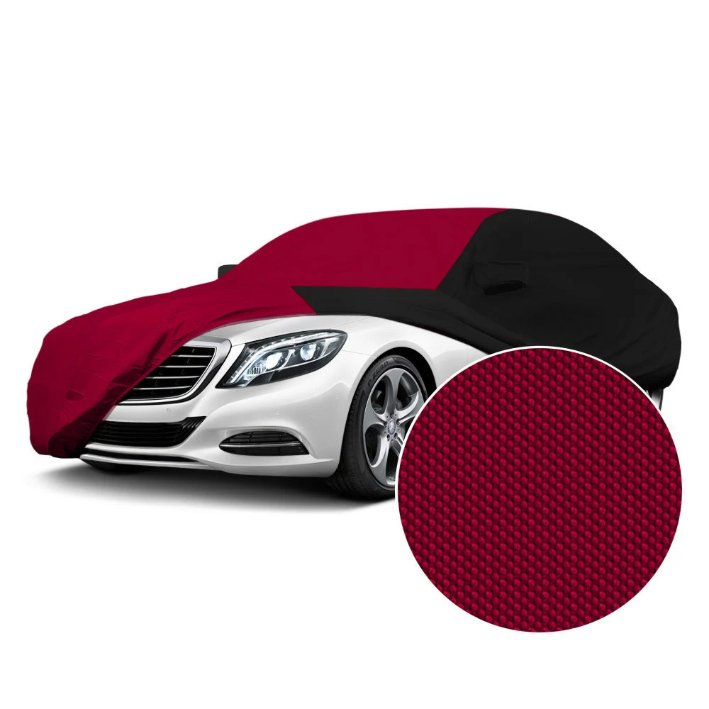 For Chevy Monza 75-80 Coverking Stormproof Red Custom Car Cover w Black Sides