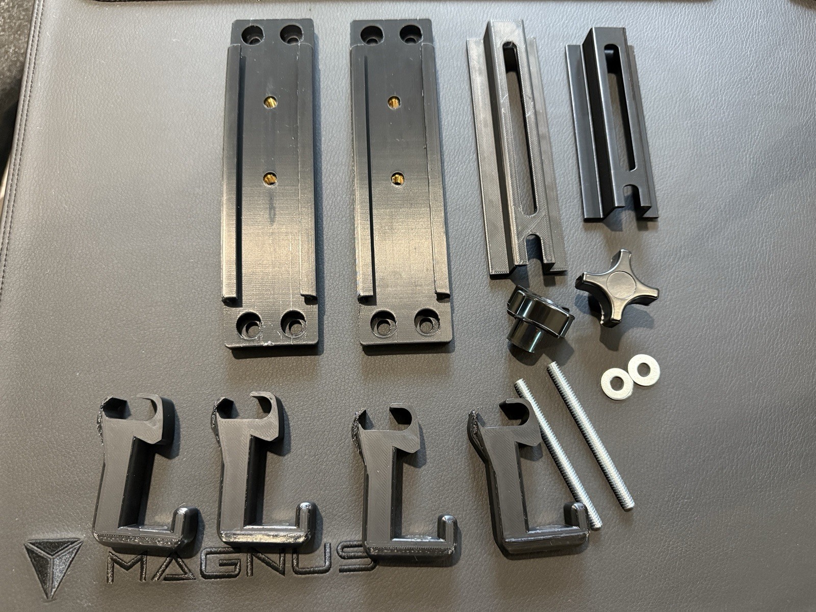 Bakflip MX4 Replacement Parts. Backplate/ Slide locks/ And Hardward To Mount.