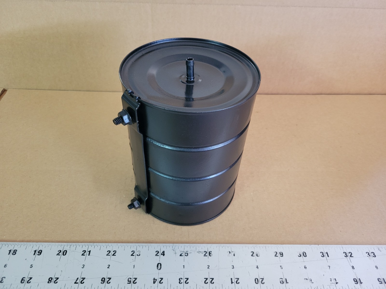 Ford Mercury Lincoln BBF Vacuum Canister Single Port Rust Free Mounting Hardware