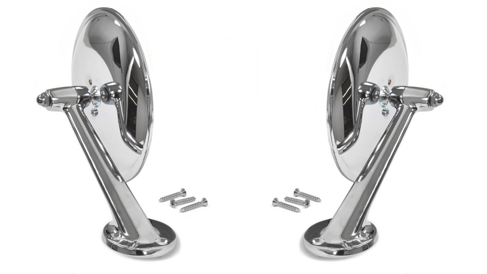 NEW 1961 - 1967 Chrome Outside Mirror Right and Left Side Econoline NEW 1961 - 1967 Chrome Outside Mirror Right and Left Side Econoline