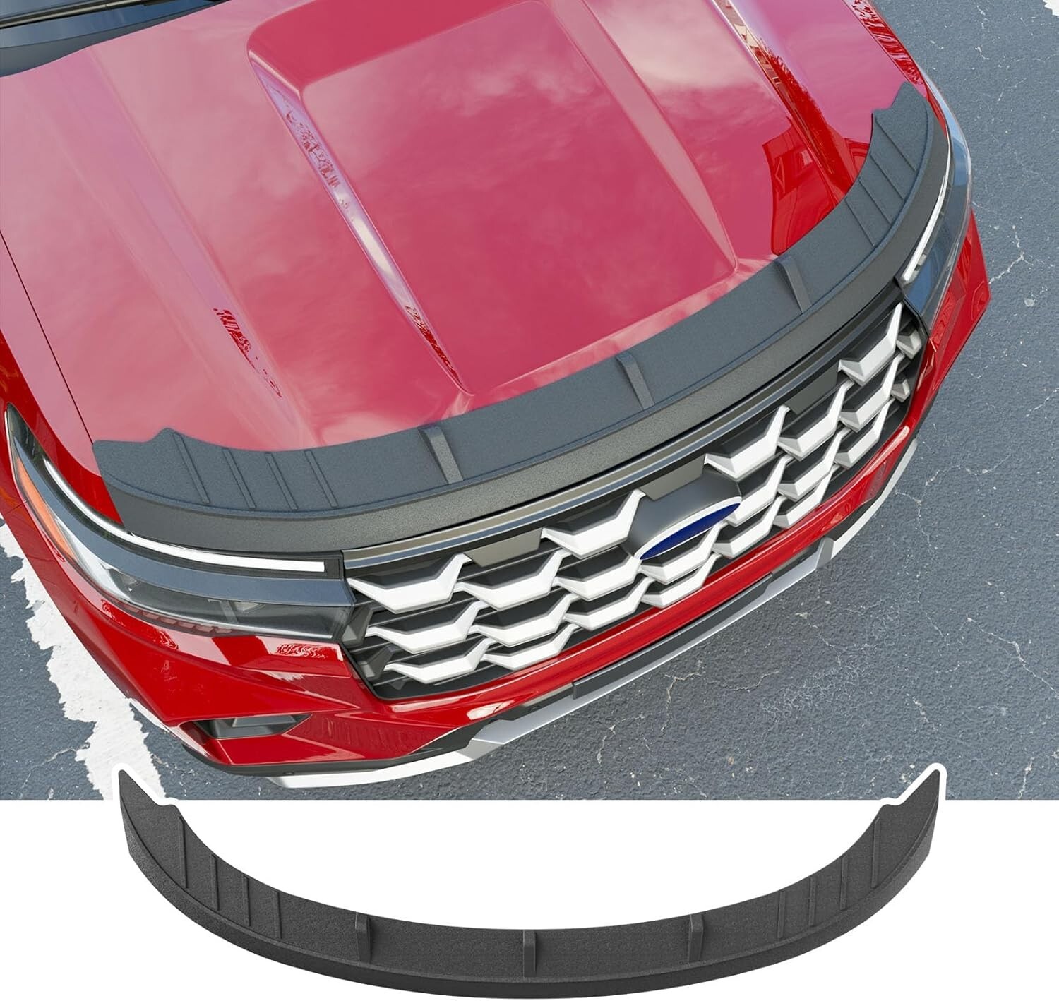 For 2020-2025 Ford Explorer Hood Protector Hood Deflector Hood Shield For 2020-2025 Ford Explorer Hood Protector Hood Deflector Hood Shield