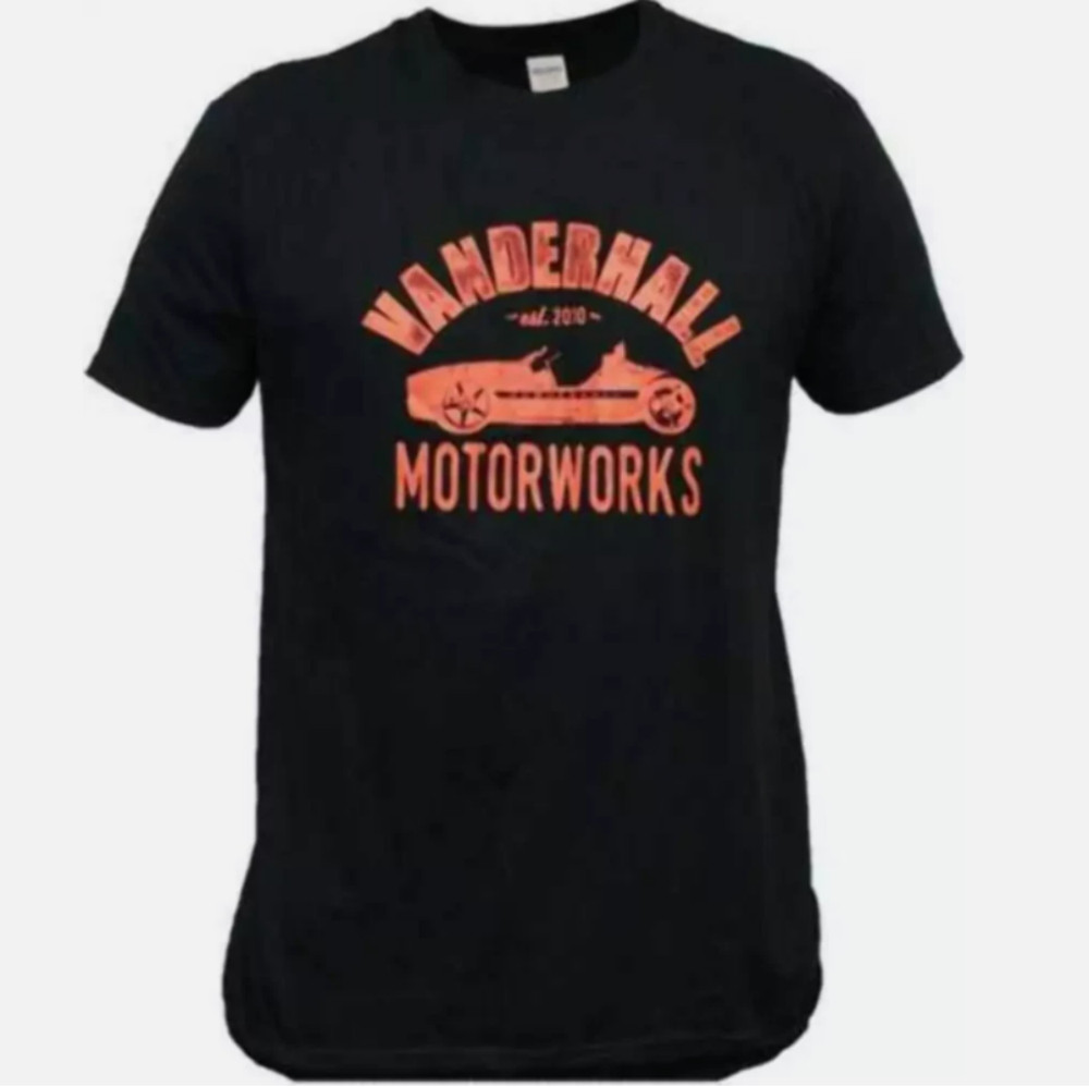 Vanderhall Men's Crew T-Shirt Black Size S MEDIUM 69221712