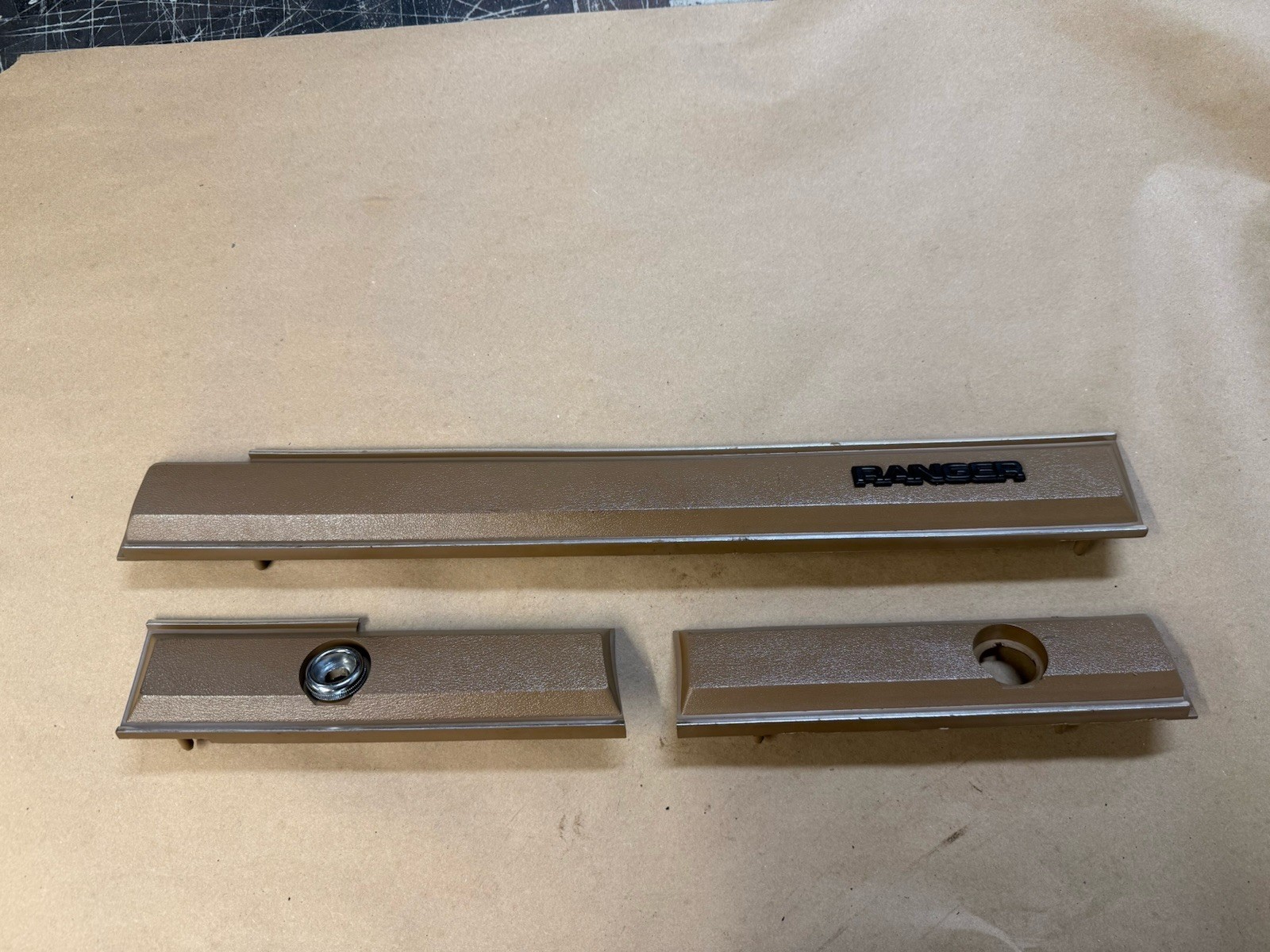 83-88 Ford Ranger Dash Trim 1983-1988 OEM Tan 83-88 Ford Ranger Dash Trim 1983-1988 OEM Tan