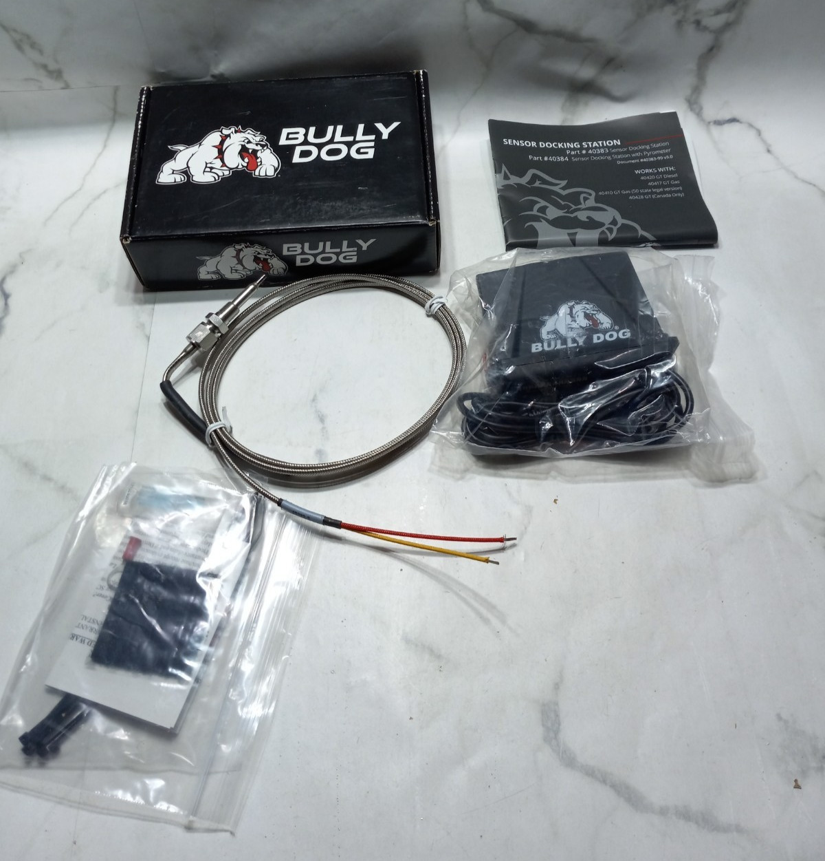 Bully Dog Sensor Station W/ Pyro Thermocouple Included 40384 New Open Box Bully Dog Sensor Station W/ Pyro Thermocouple Included 40384 New Open Box