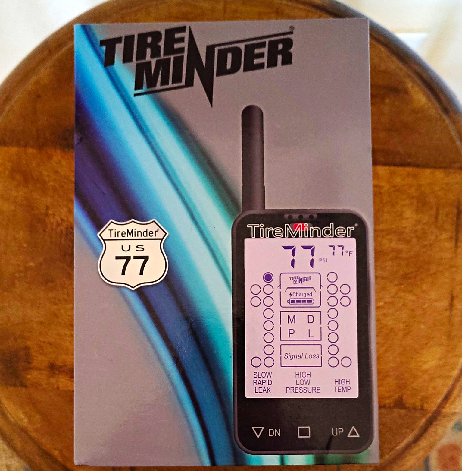 TireMinder TM-77-6 RV Trailer TPMS 6 Transmitters New Open Box Tire Pressure