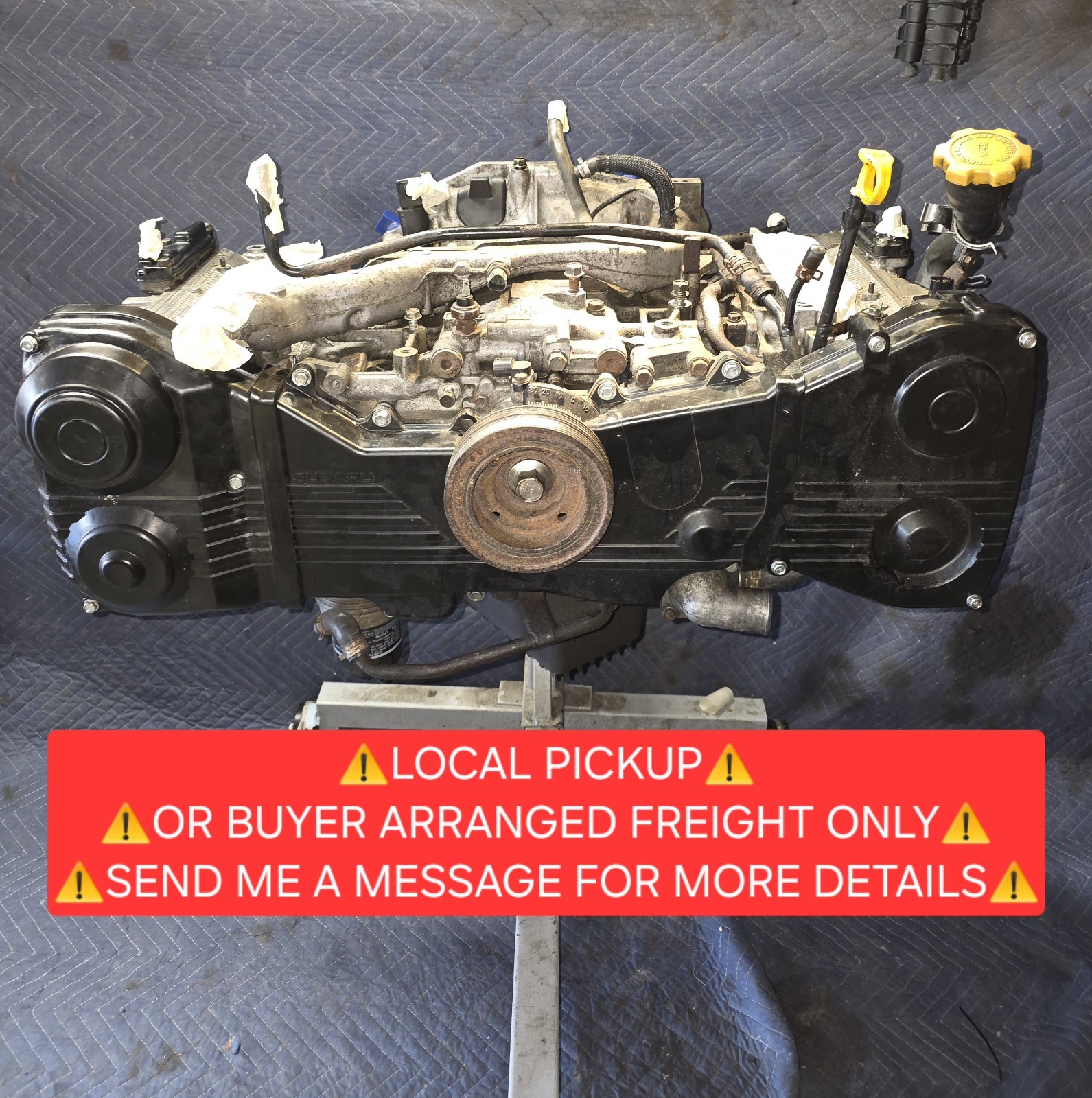 ✅️ 2002-2005 SUBARU IMPREZA WRX/SAAB 9-2X AERO, NON AVCS EJ205 BARE LONG BLOCK