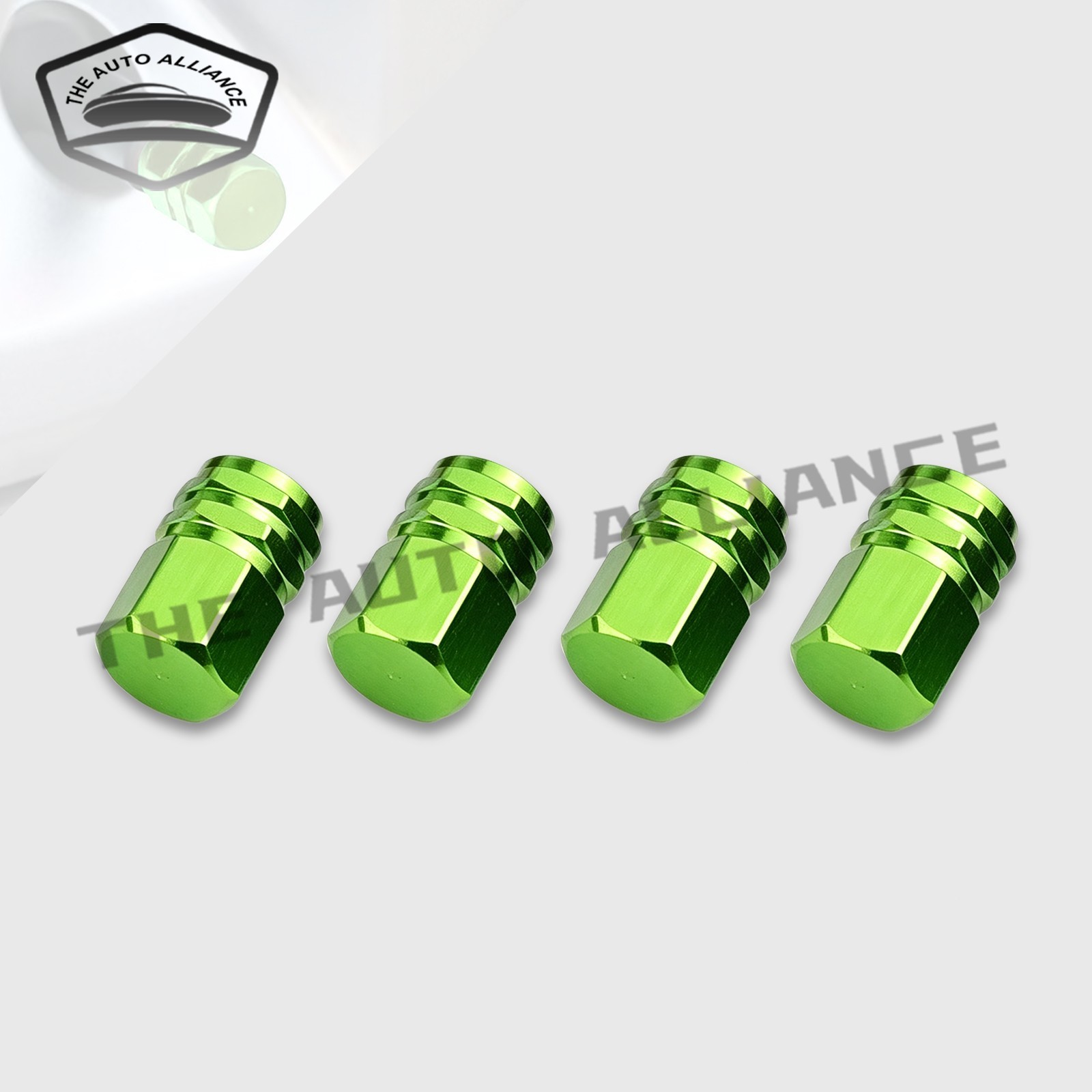 4Pcs Aluminum Car Motorcycle Bike Wheel Tire Valve Caps Tyre Rim Stem Green Set 4Pcs Aluminum Car Motorcycle Bike Wheel Tire Valve Caps Tyre Rim Stem Green Set