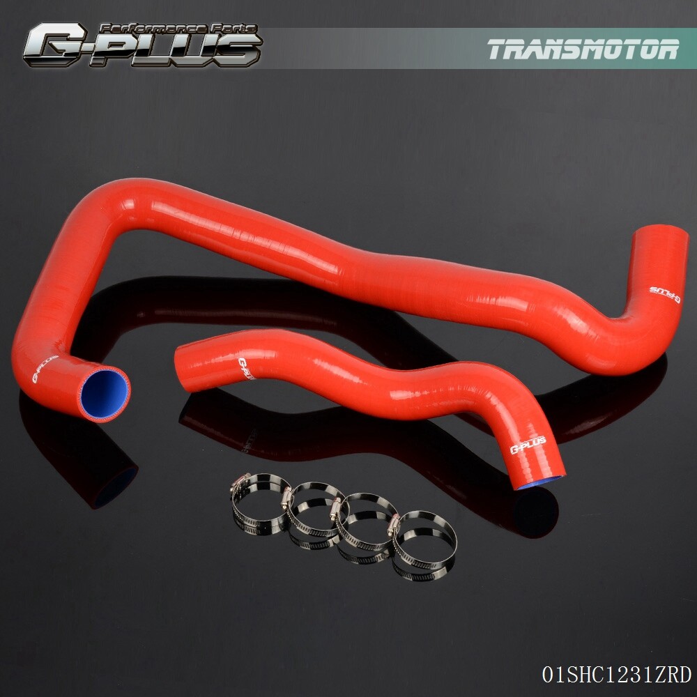 Fit For 05-2007 F250/F350/F450/F550 6.0L Diesel Red Silicone Radiator Hose Kit Fit For 05-2007 F250/F350/F450/F550 6.0L Diesel Red Silicone Radiator Hose Kit