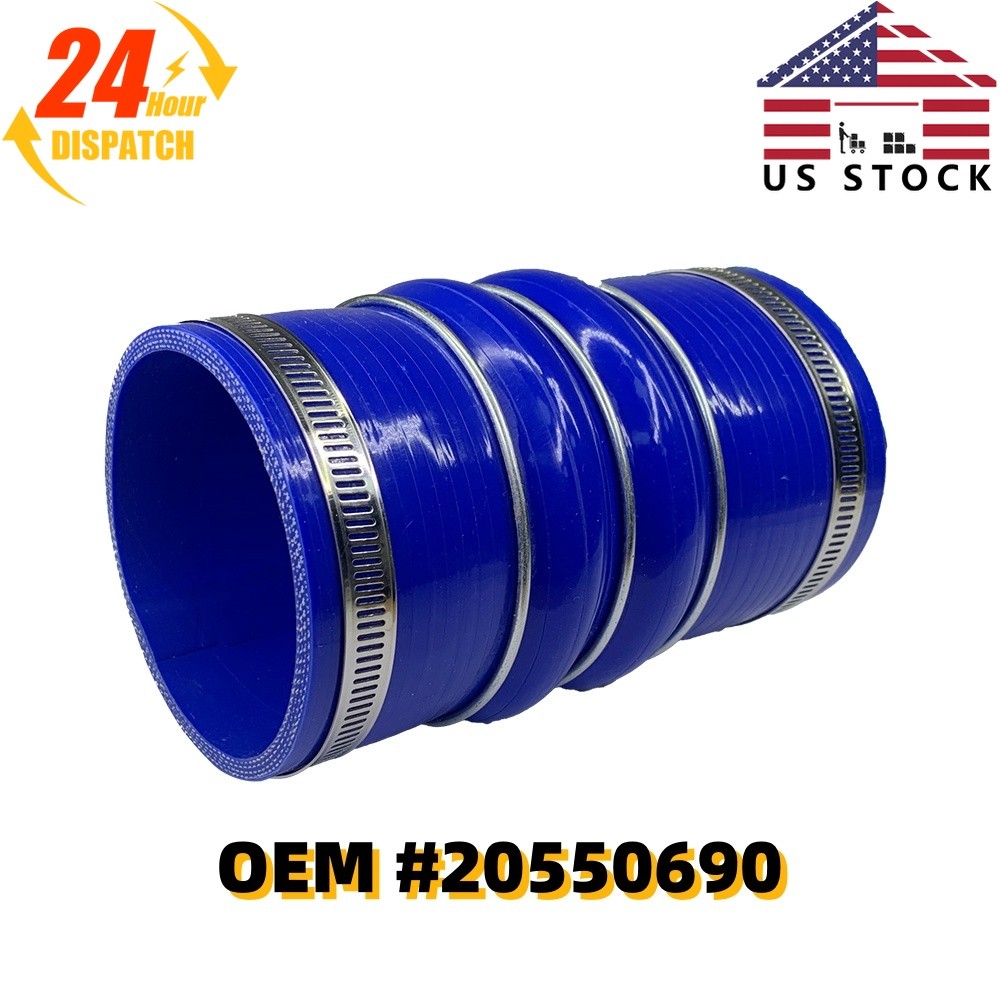 For Volvo Truck Turbo/Intake Hump Hose KIT OEM 20550690 (clamp included) US