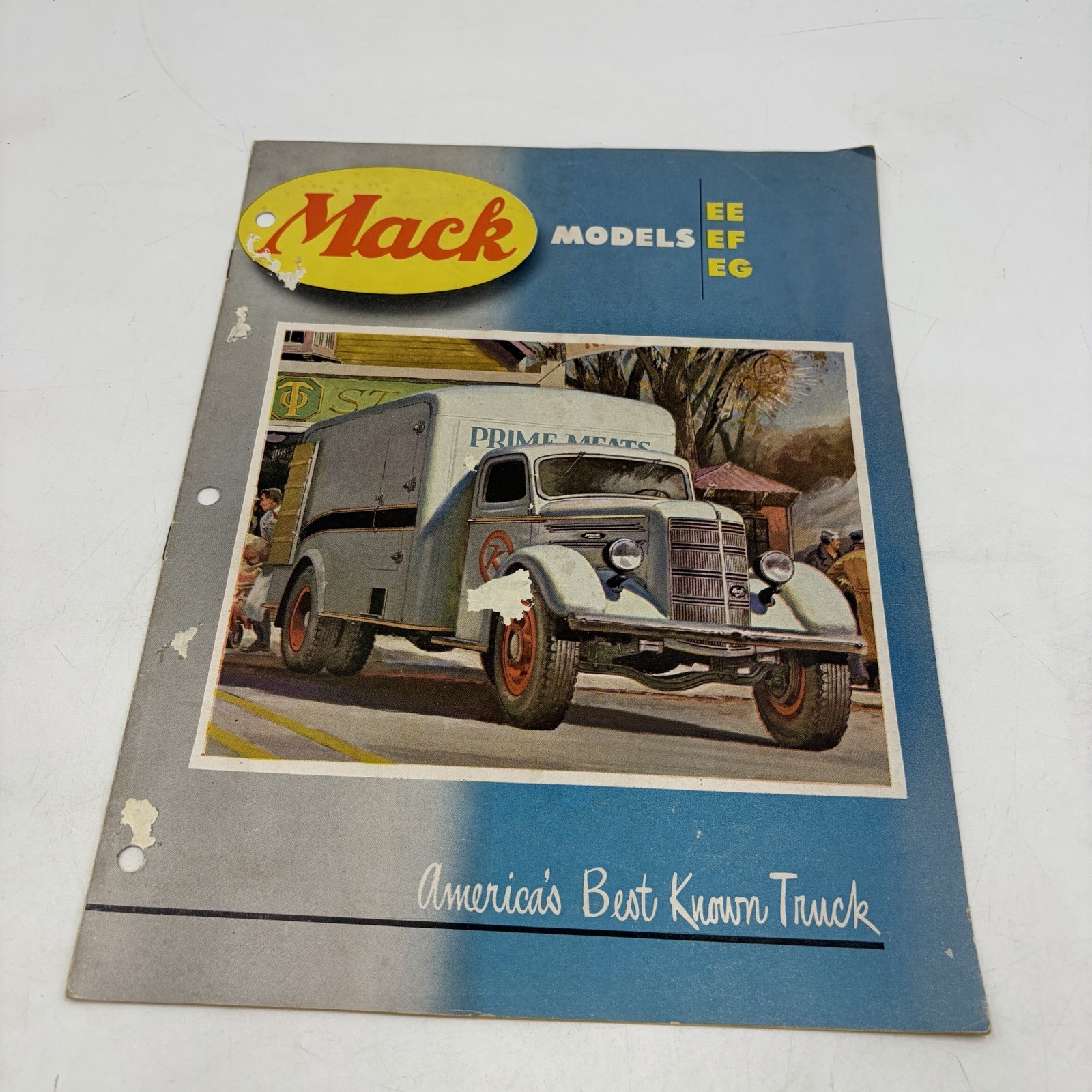Vintage 1948 Mack Trucks EE EF EG Heavy Duty Truck Sales Brochure Catalog Vintage 1948 Mack Trucks EE EF EG Heavy Duty Truck Sales Brochure Catalog