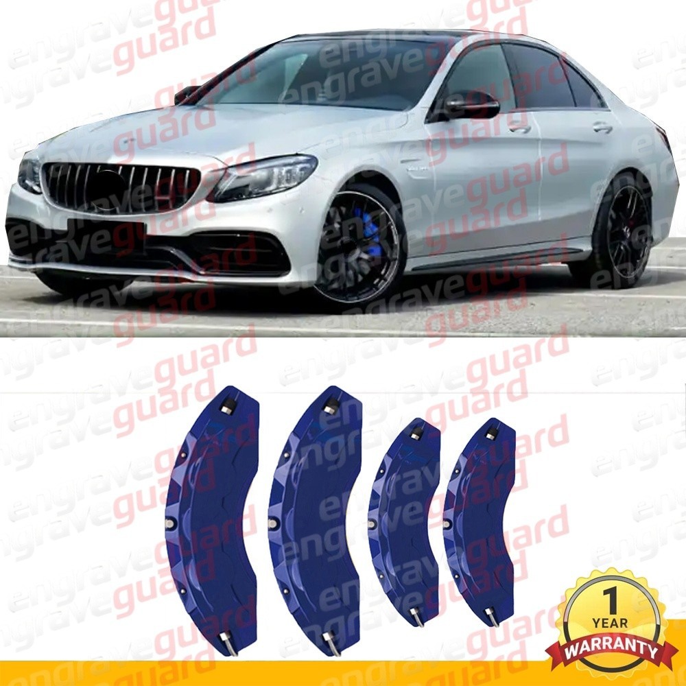 4pcs Blue Car Aluminum Brake Caliper Cover for MERCEDES BENZ C Class 4pcs Blue Car Aluminum Brake Caliper Cover for MERCEDES BENZ C Class