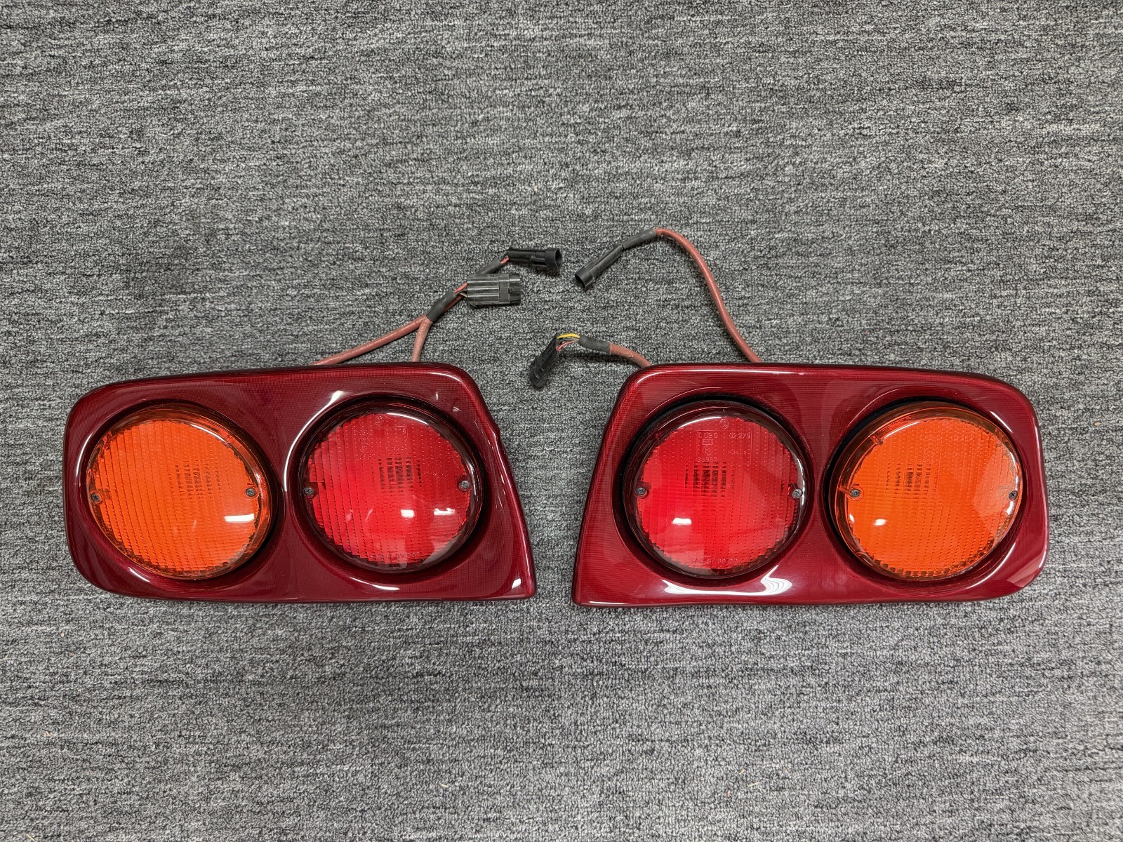 Lamborghini Diablo OEM Tail Light Housing Assembly (Pair) Indicator/Brake Lights