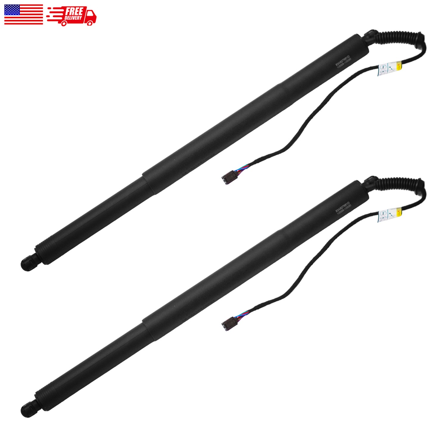 Pair Genuine Audi Q3 2019-2025 Rear Tailgate Power Lift Support Strut 83A827851