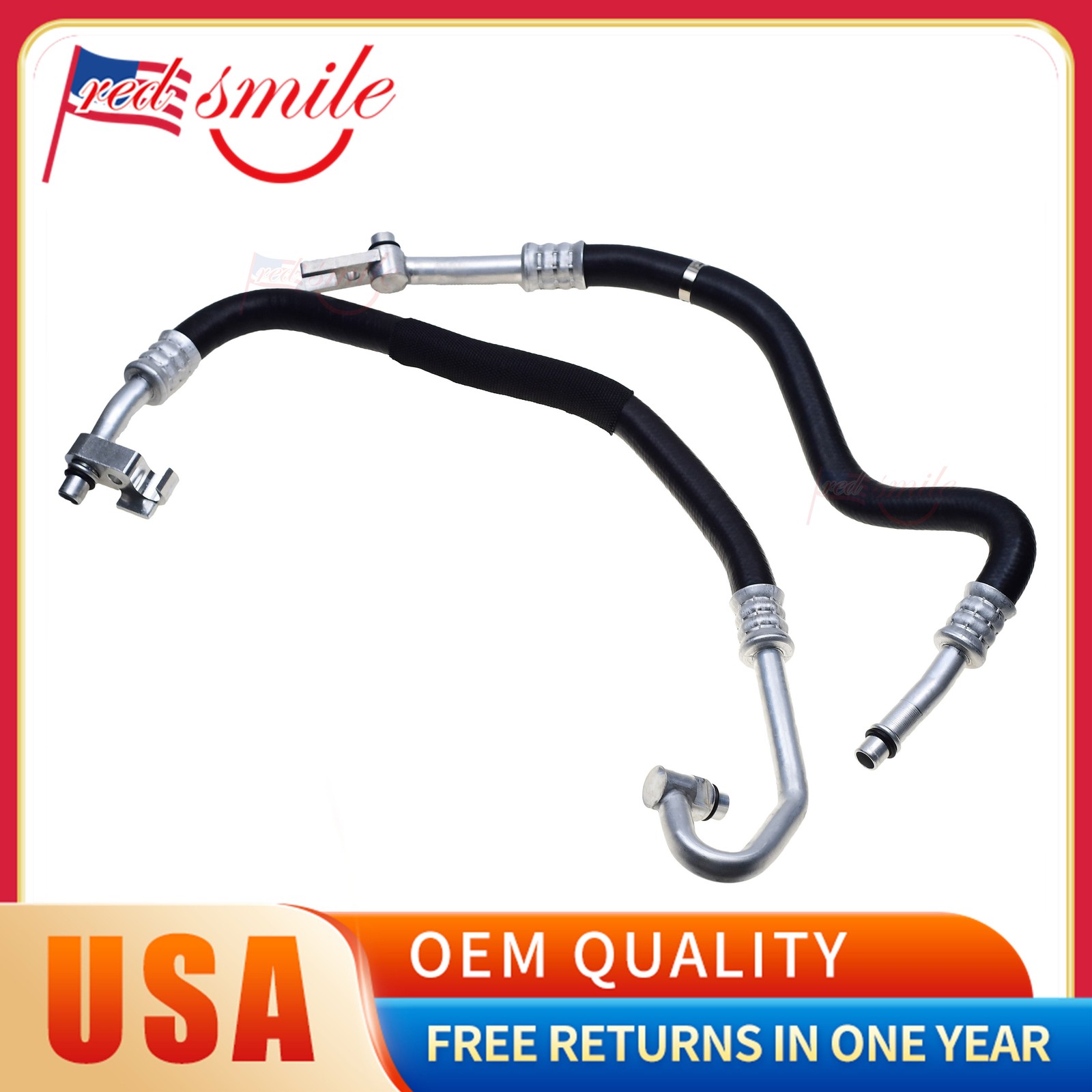 NEW 2pcs Inlet & Outlet Engine Oil Cooler Lines for BMW E90 E91 E92 335i USA