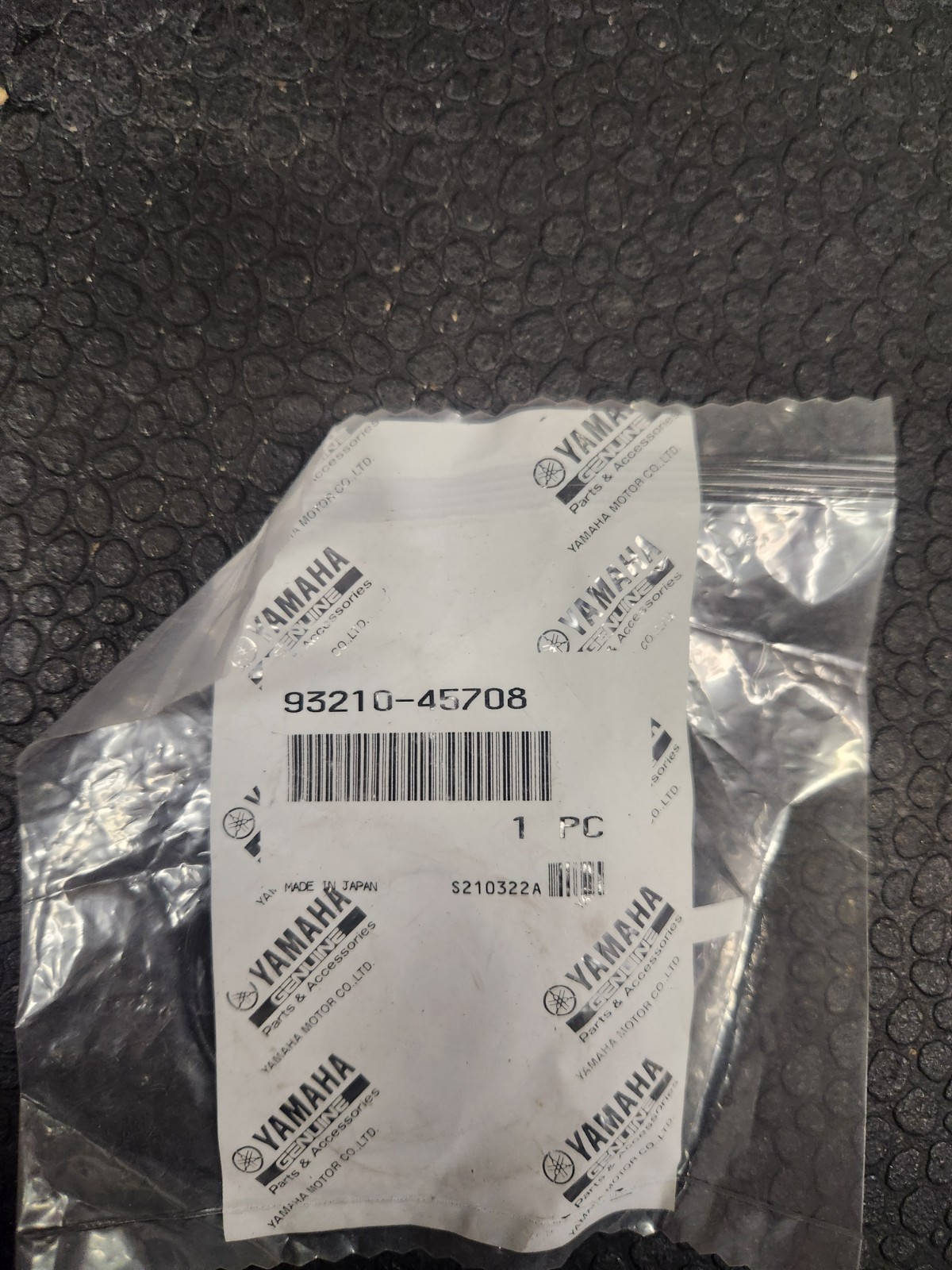 GENUINE OEM YAMAHA O-RING 93210-45708 WR250F WR450F YZ250F YZ450F GENUINE OEM YAMAHA O-RING 93210-45708 WR250F WR450F YZ250F YZ450F