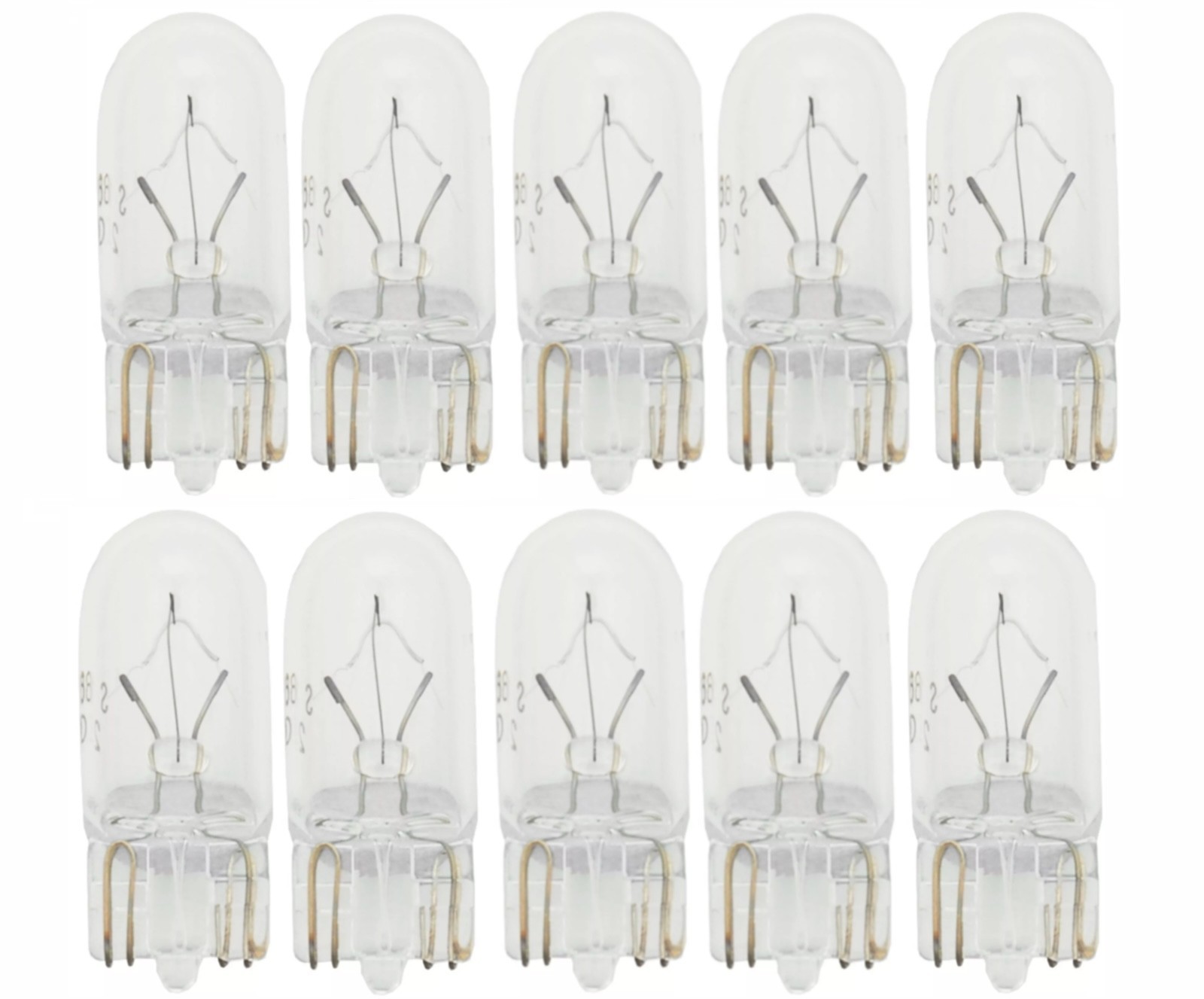 Sylvania Basic 194 3.8W Ten Bulbs License Plate Light Replace Upgrade OE Sylvania Basic 194 3.8W Ten Bulbs License Plate Light Replace Upgrade OE