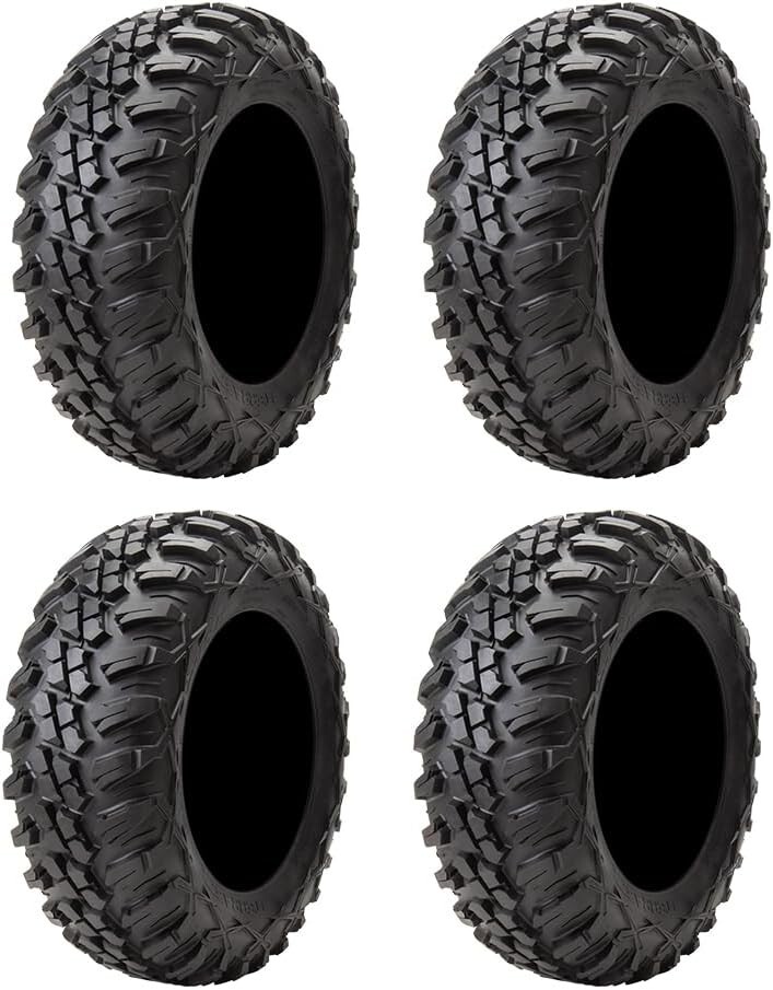 Tusk Terrabite Radial Front & Rear Tire Set of 4 Tires 27x9-12 / 27x11-12