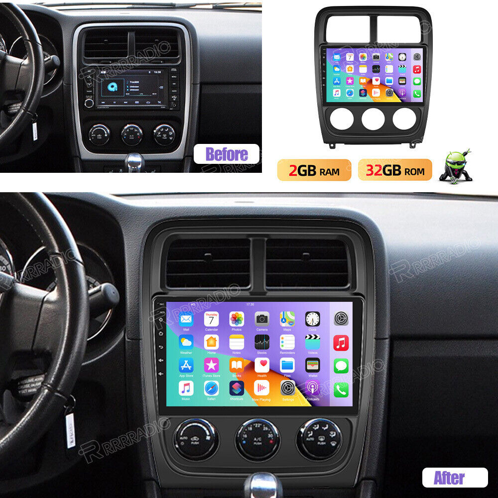 2+32GB for Dodge Caliber 2006-2012 Android 13.0 Car Radio Stereo GPS Navi WiFi