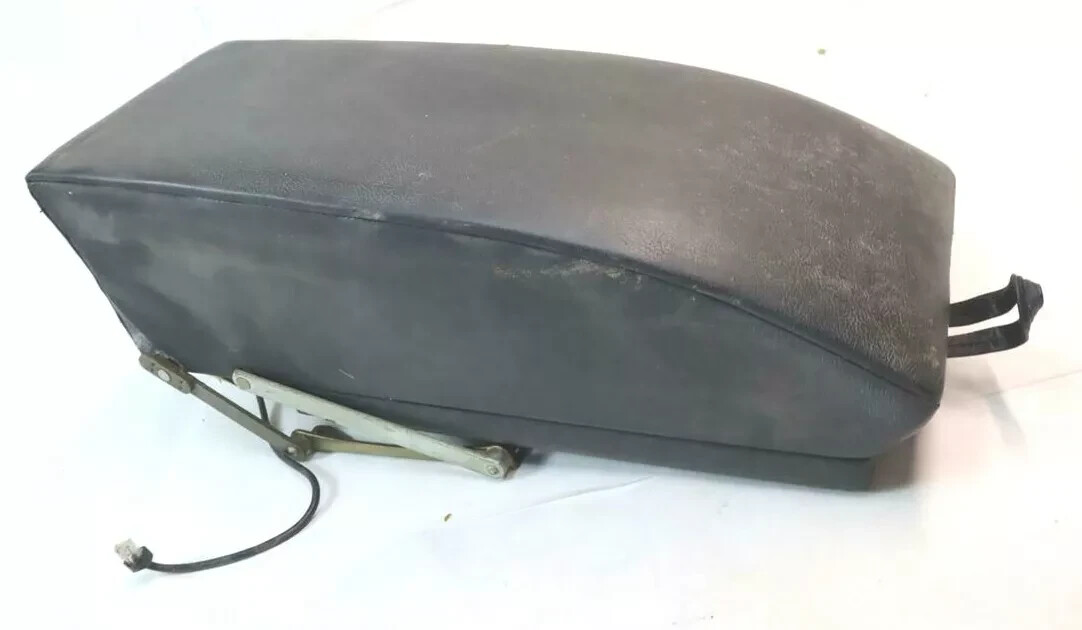 93-98 Bentley Turbo R Rear Back Center Console Armrest Arm Rest Black OEM