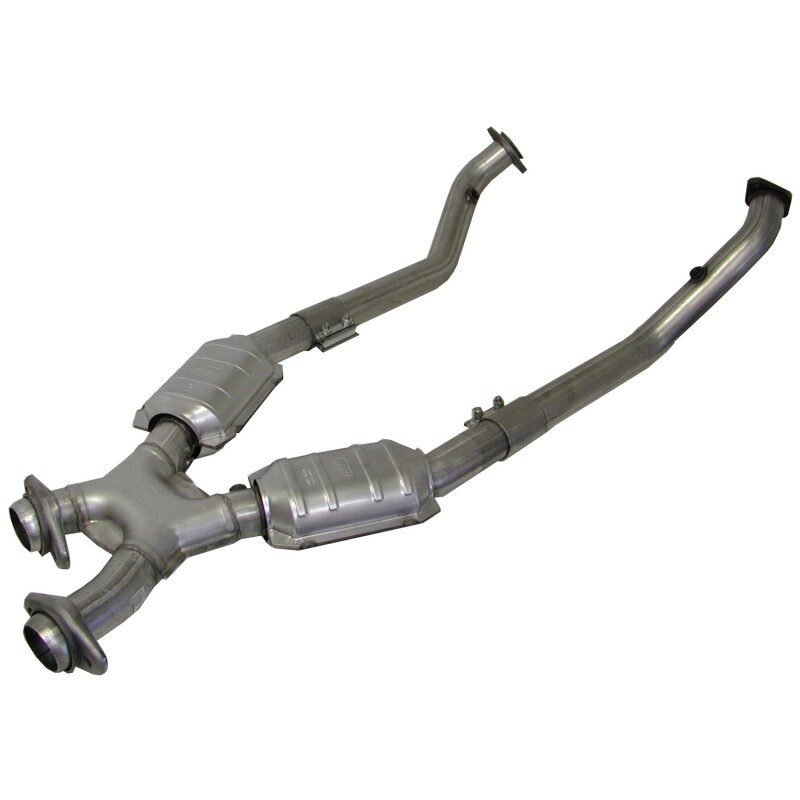 BBK For 99-04 Mustang 4.6 GT / Cobra High Flow X Pipe With Catalytic Converters BBK For 99-04 Mustang 4.6 GT / Cobra High Flow X Pipe With Catalytic Converters