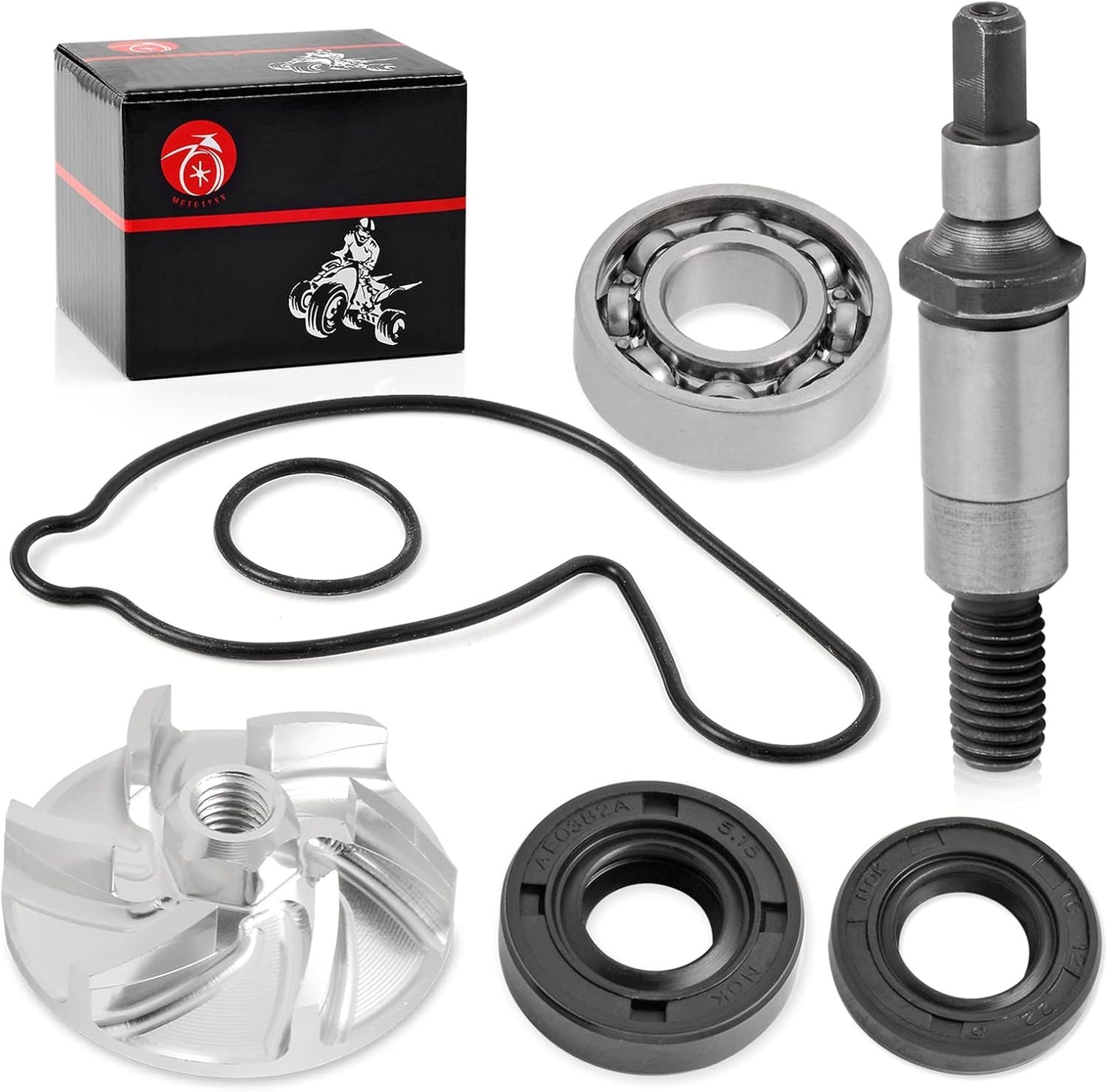 Comprehensive Yamaha Water Pump Repair Kit with Oil Seals and Bearings 2004-2013