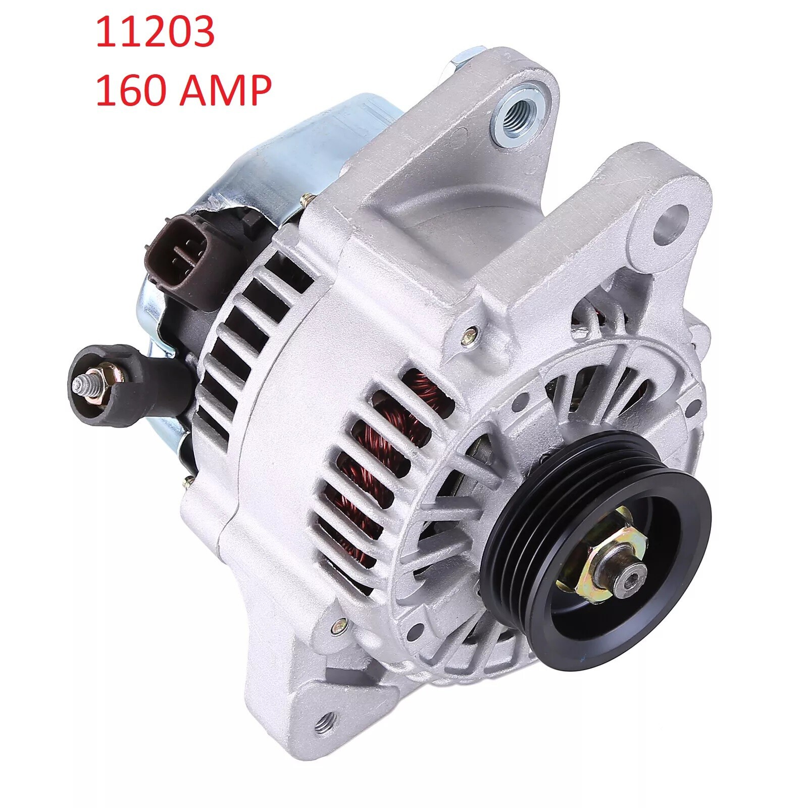 160 High Amp Alternator Toyota Yaris L4 1.5L 1497cc 2006-2009 11203 160 High Amp Alternator Toyota Yaris L4 1.5L 1497cc 2006-2009 11203