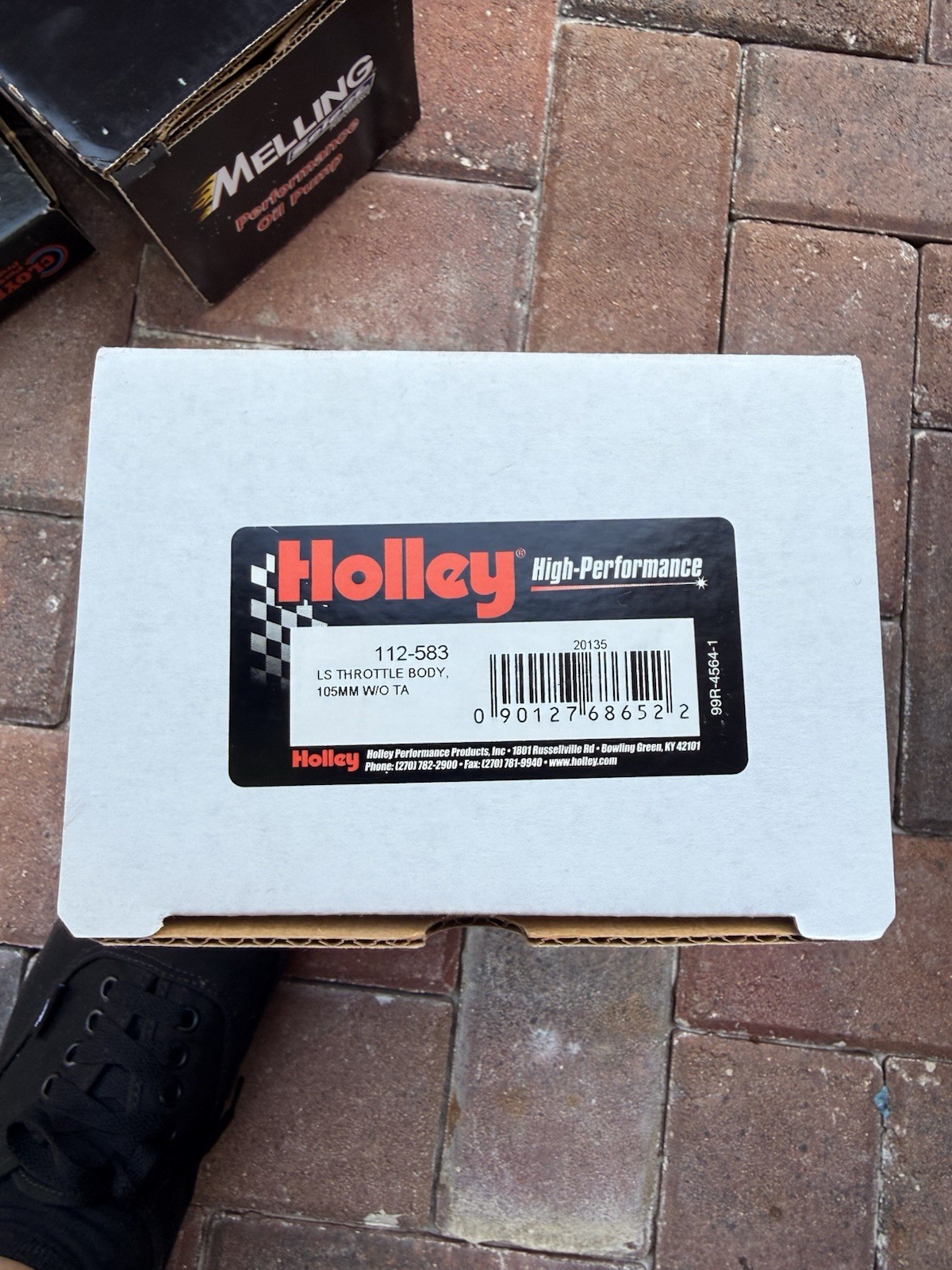 HOLLY HIGH-PERFORMANCE Ls Throttle Body 105mm W/O TA