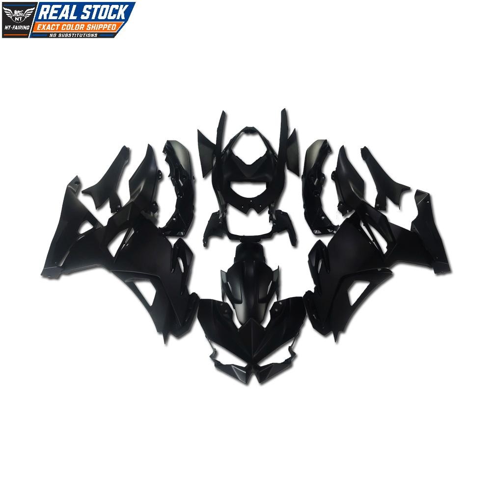 FSH Injection Matte Black Fairings Fit for 2024-2026 Kawasaki NINJA 500 Kit a001