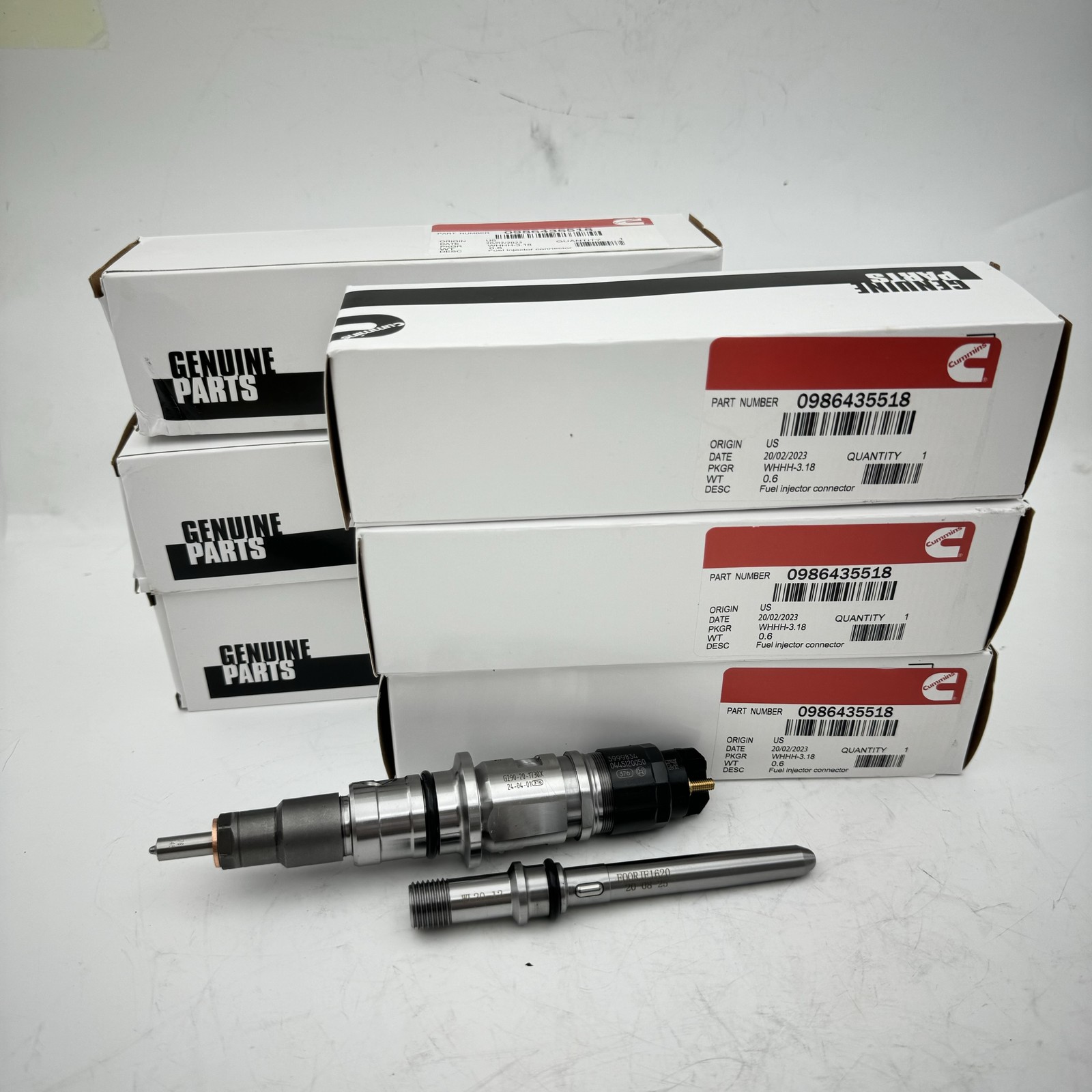 6X Fuel Injector For 2007-2012 Cummins Dodge Ram 2500 3500 6.7L Diesel 098645518