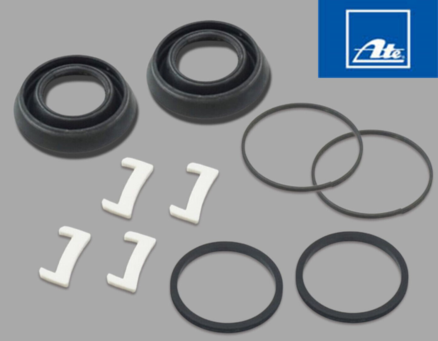 Set of (2) Brake Caliper Repair kits (Rear) for Porsche 944 924 928 - ATE (OEM)