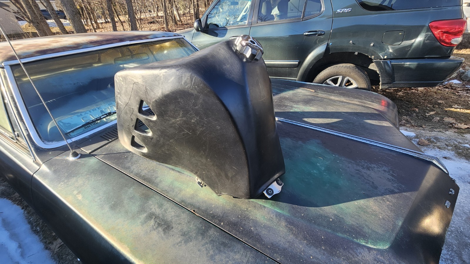 IMS Large Capacity Fuel Tank Black 6.6 gal Fits 87-07 KLR650 113144-BK1 IMS Large Capacity Fuel Tank Black 6.6 gal Fits 87-07 KLR650 113144-BK1