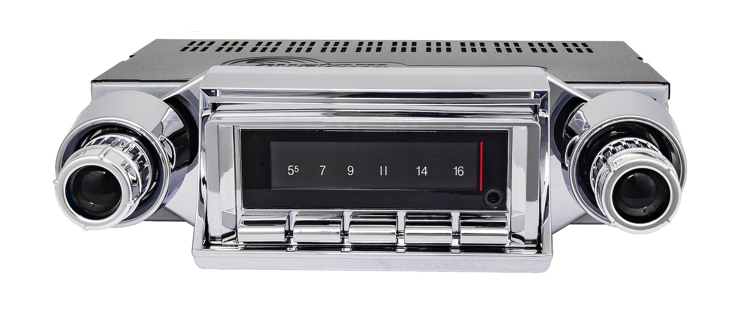 JEGS Classic 740 Series Radio w/Built-in Bluetooth for 1957 Chevrolet Bel Air