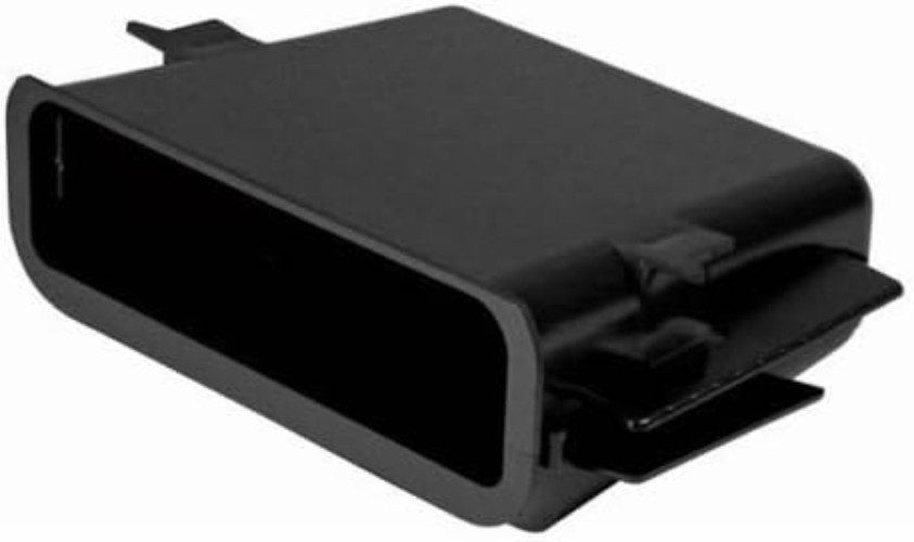 Sleek Black Stereo Replacement Pocket for 1995-2002 Chevrolet & GMC Vehicles