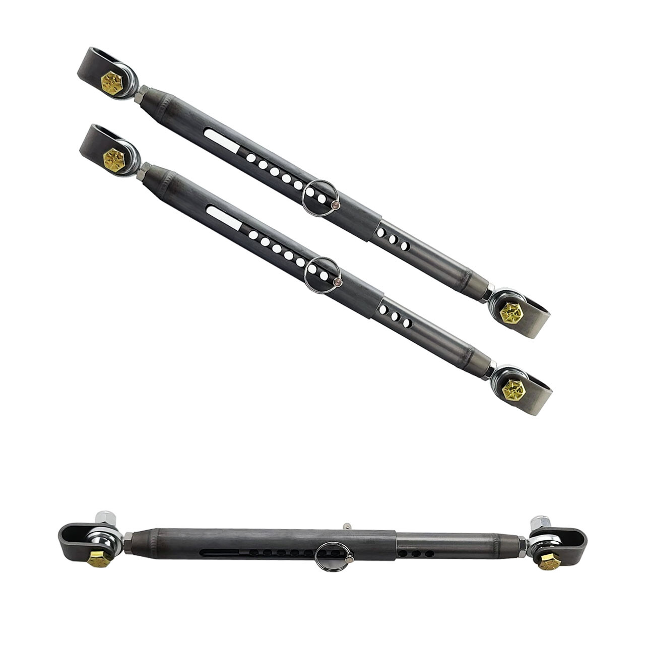 Fits UPR Universal Chrome Moly Tubular Front End Travel Limiter Kit