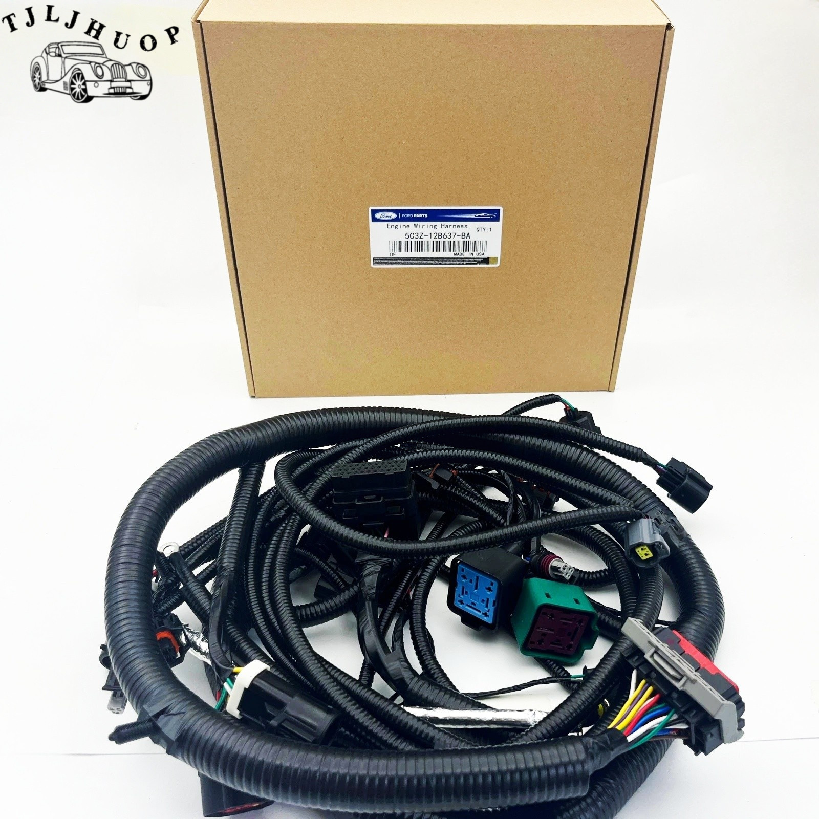 For 05-2007 Ford Super Duty Engine Wiring Harness 6.0L 11/4/2004 5C3Z-12B637-BA