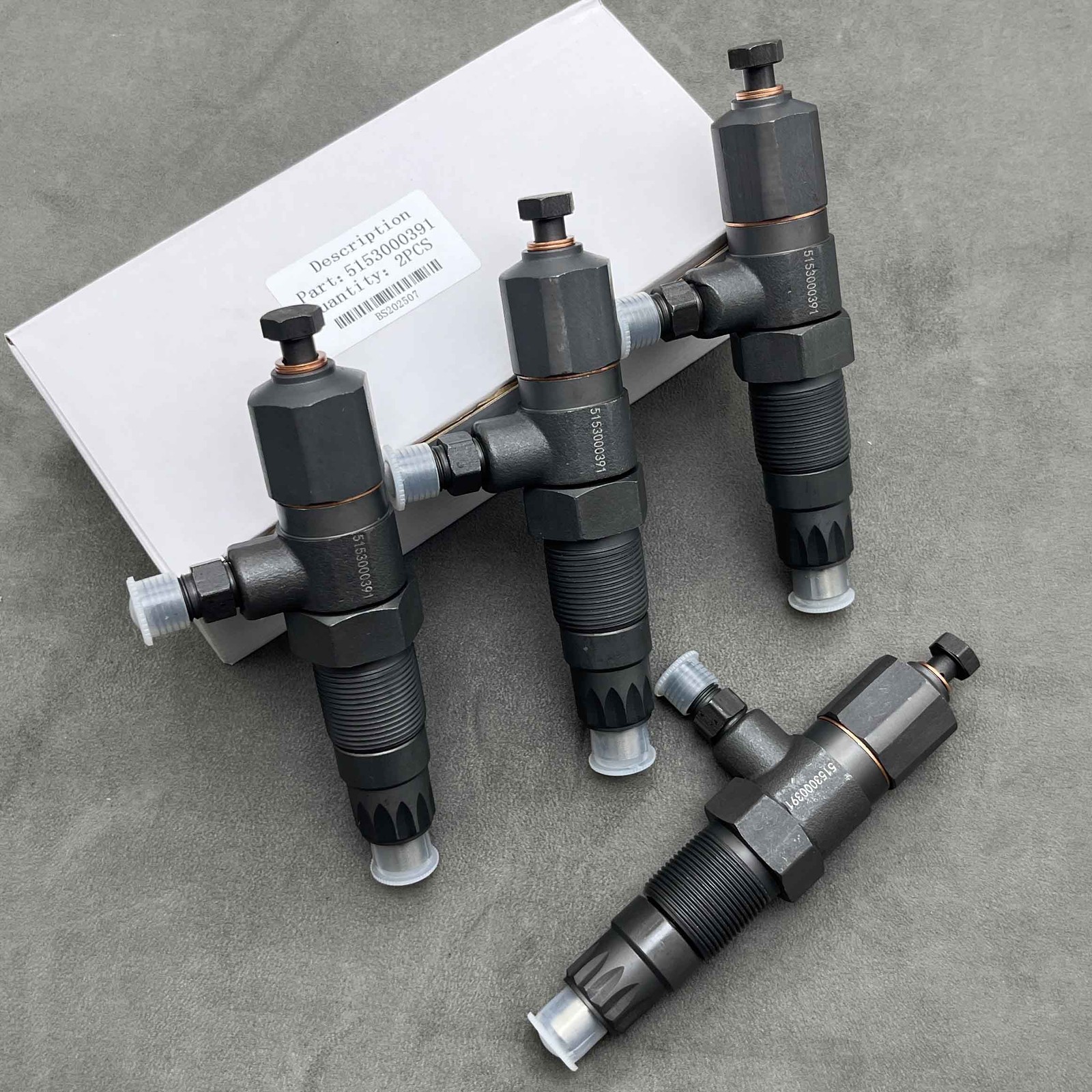 4X Fuel Injectors for 5-15300039-1 Isuzu C240 Engine TCM Forklift Hitachi EX50UR