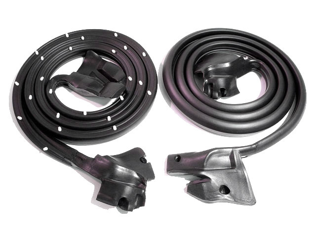1982-1988 Chevrolet Monte Carlo & SS new rubber door weatherstrip seals, pair