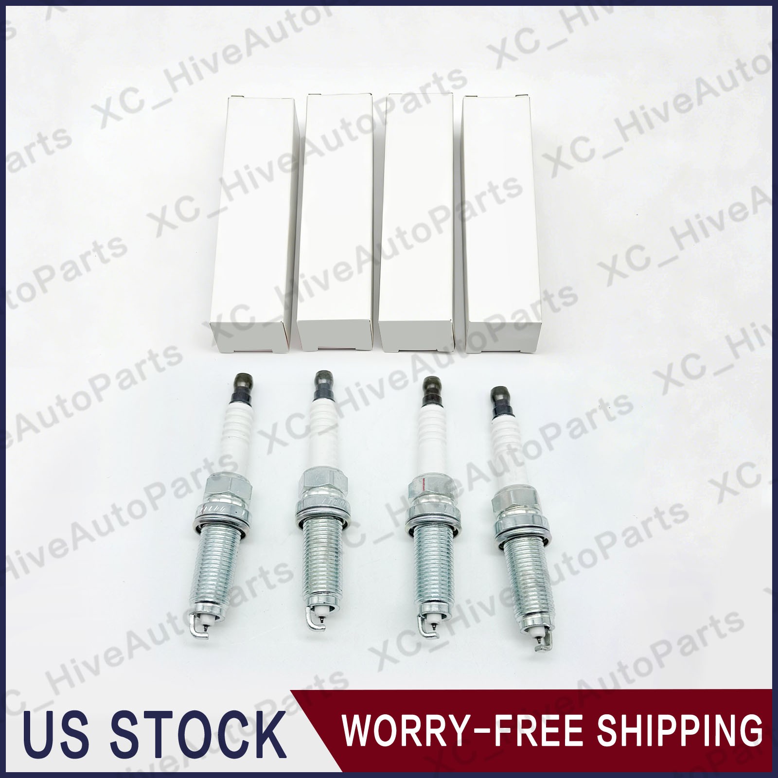 4Pcs ILZKAR8H8S Laser Iridium Spark Plugs for ngk 95112 For Honda Civic 1.5L L4
