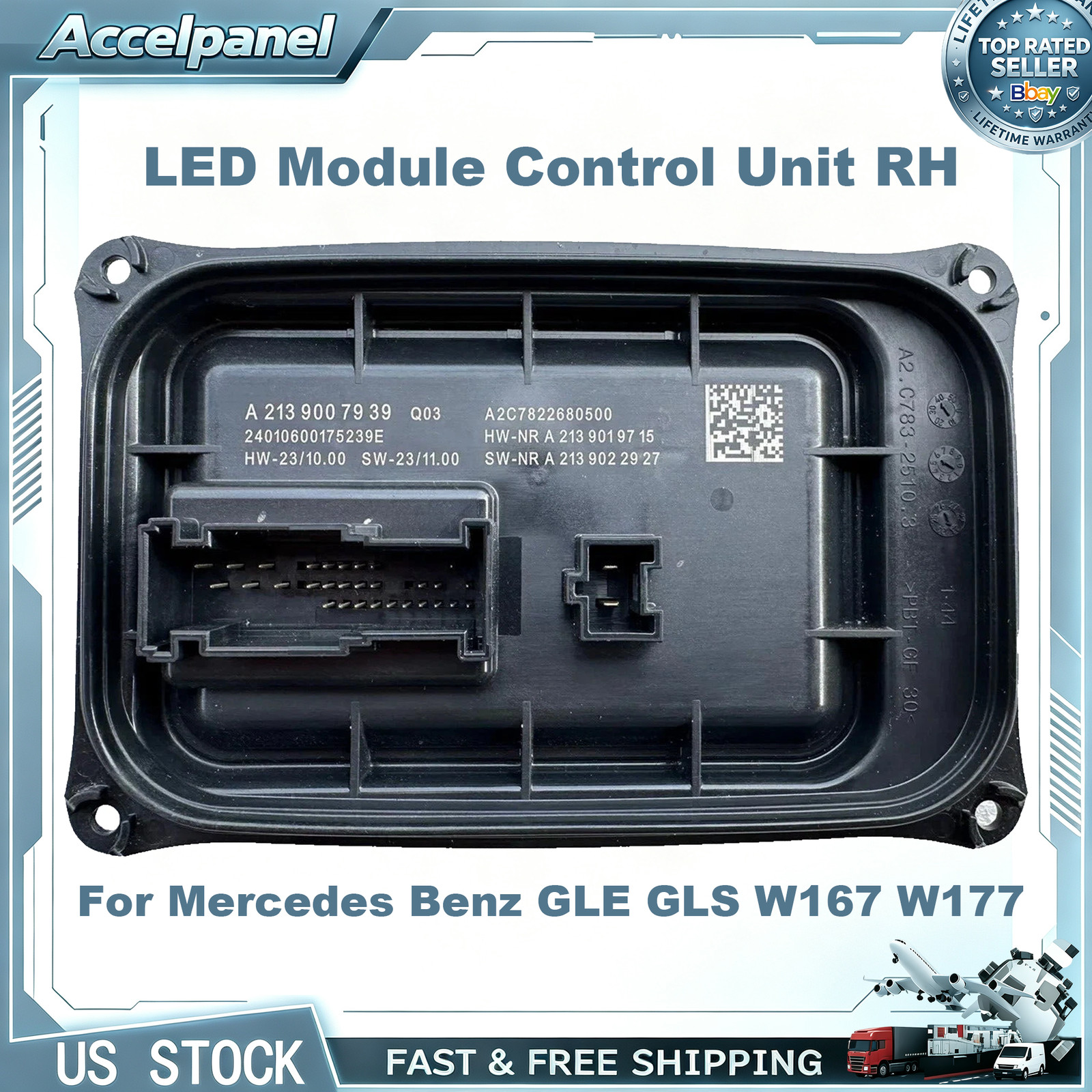 OEM A2139007939 LED Module Control Unit RH For Mercedes Benz GLE GLS W167 W177