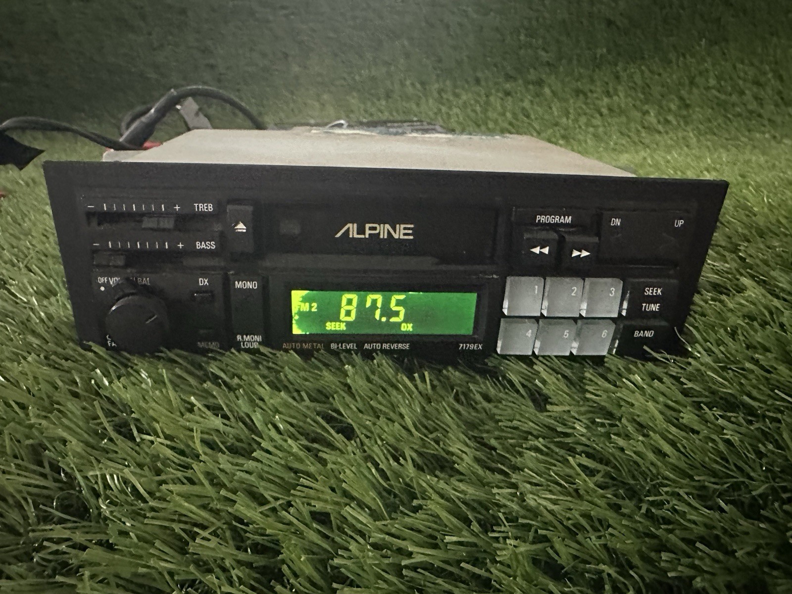 Rare Vintage 1980s Alpine 7179EX Car Stereo Cassette  Ferrari Porsche BMW Lambo