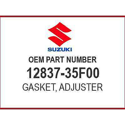 Suzuki GASKET,TENSIONE 12837-35F00 OEM NEW