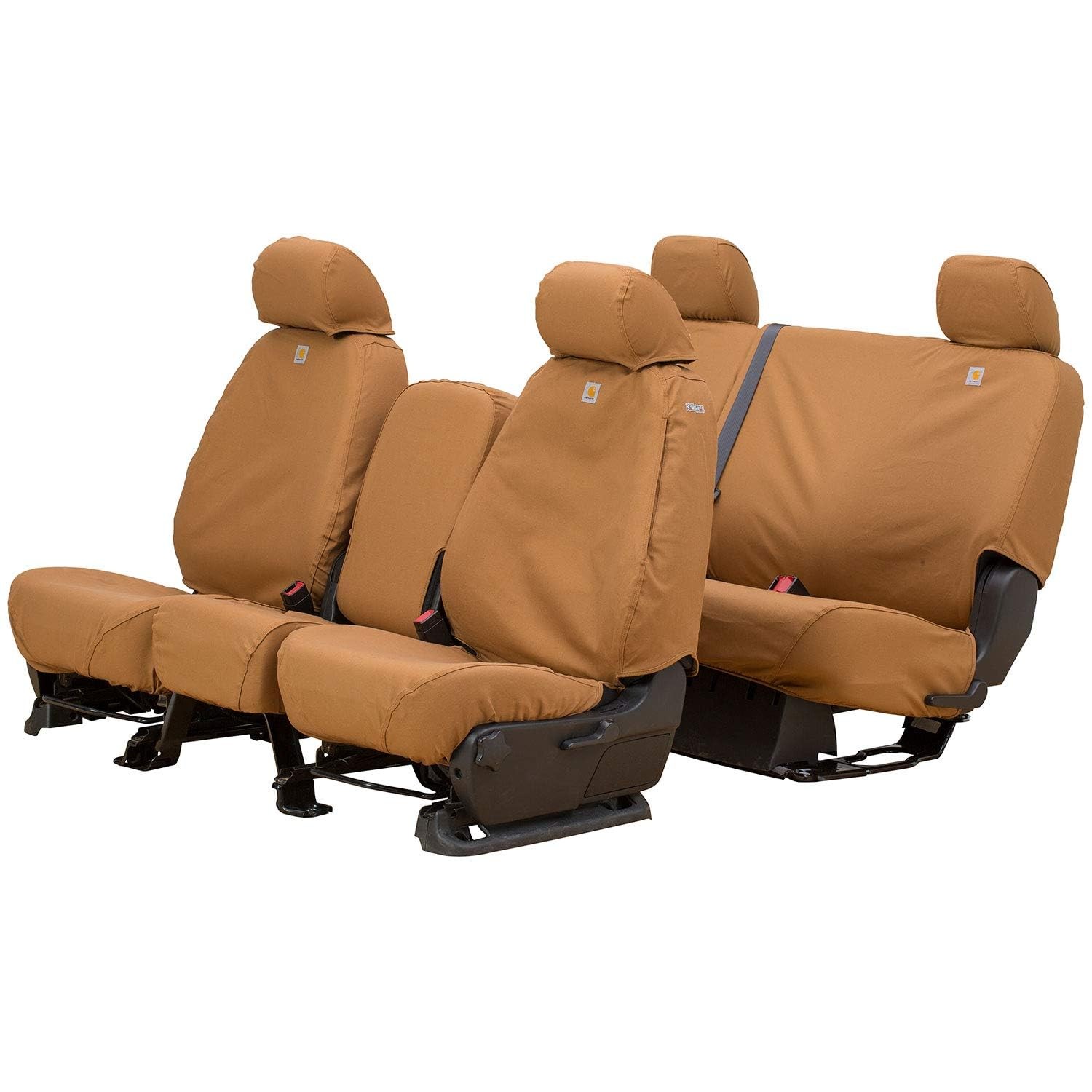 Covercraft Carhartt SeatSaver Front Row Ford F-150 Models - (Brown) -SSC2485CABN