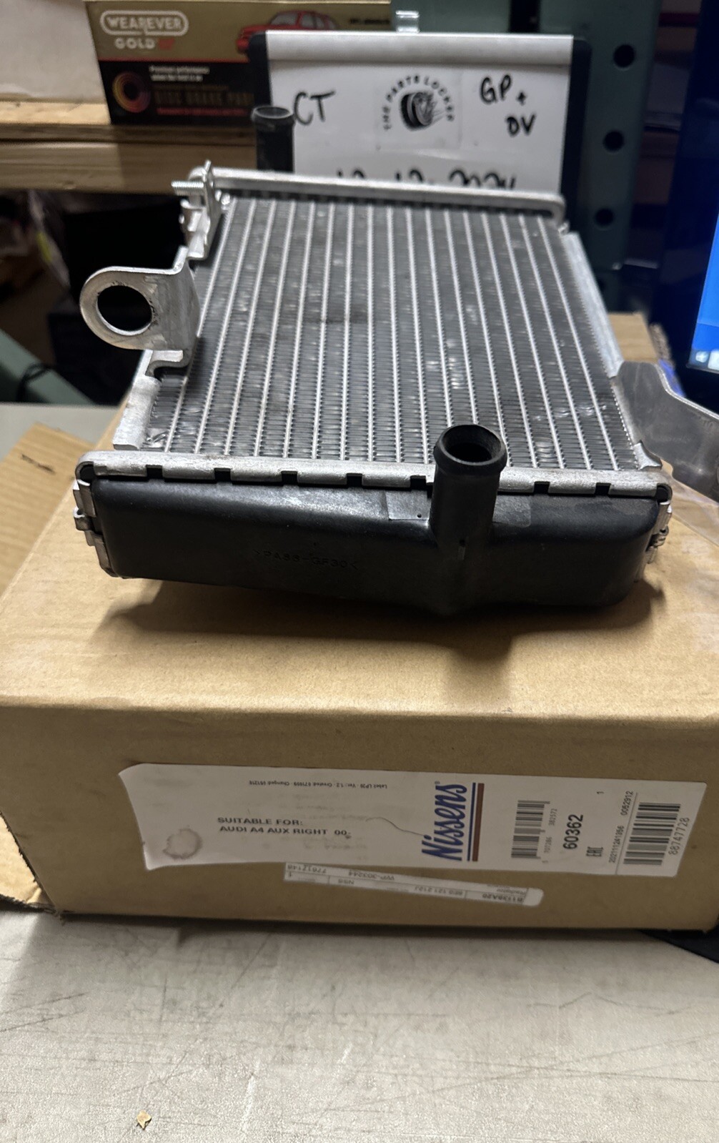 Radiator-Base, GAS, Eng Code: BHF, Natural Nissens 60362 Radiator-Base, GAS, Eng Code: BHF, Natural Nissens 60362
