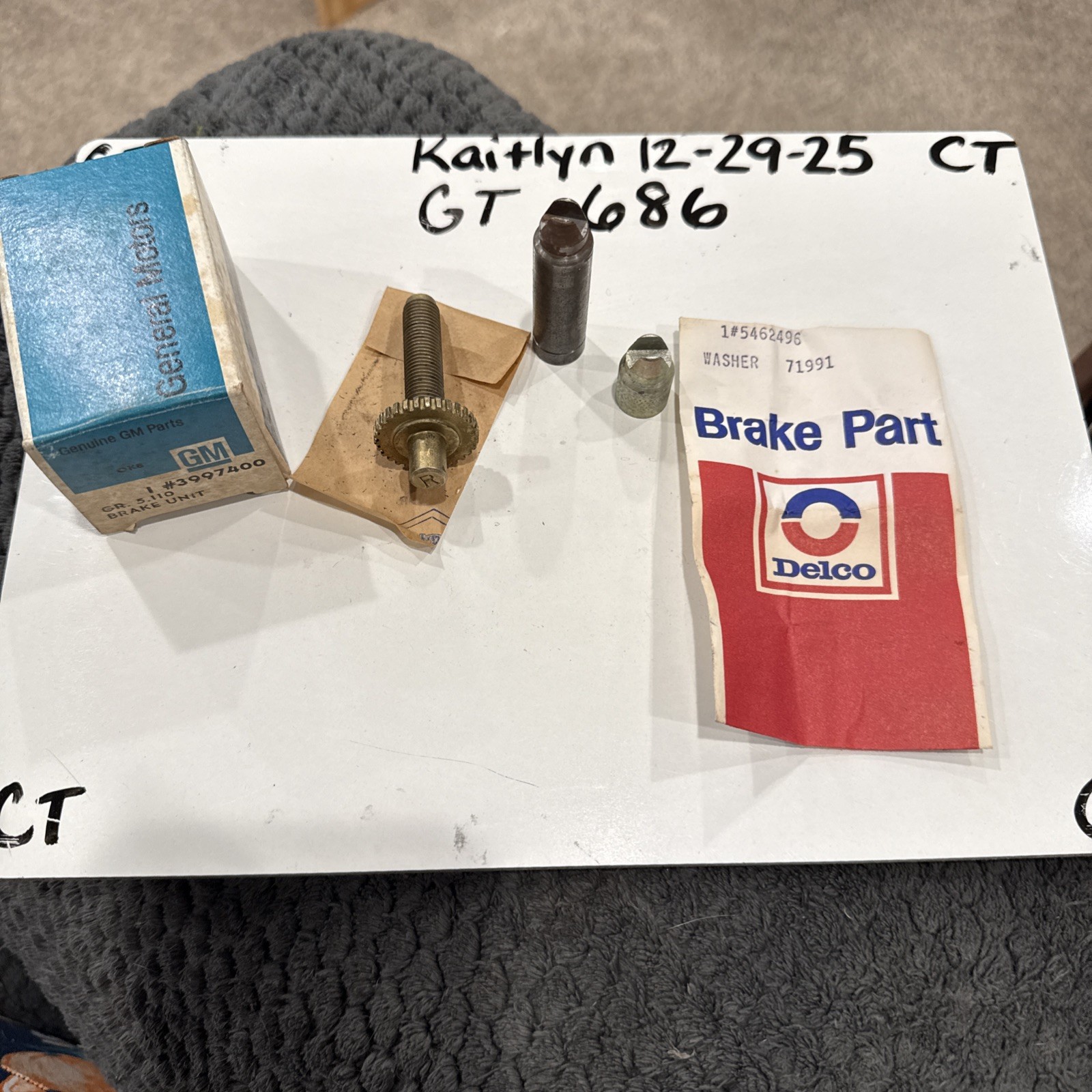 NOS GM 1963-1964 Chevrolet Corvette Drum Brake RH Star Wheel 3997400 Adjuster NOS GM 1963-1964 Chevrolet Corvette Drum Brake RH Star Wheel 3997400 Adjuster