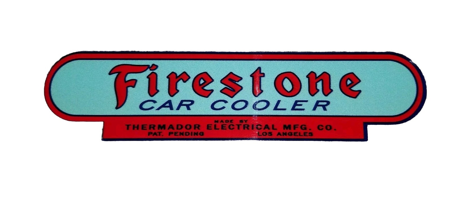 Thermador USA Swamp Cooler Firestone Car Cooler Quality Durable Waterproof Decal Thermador USA Swamp Cooler Firestone Car Cooler Quality Durable Waterproof Decal