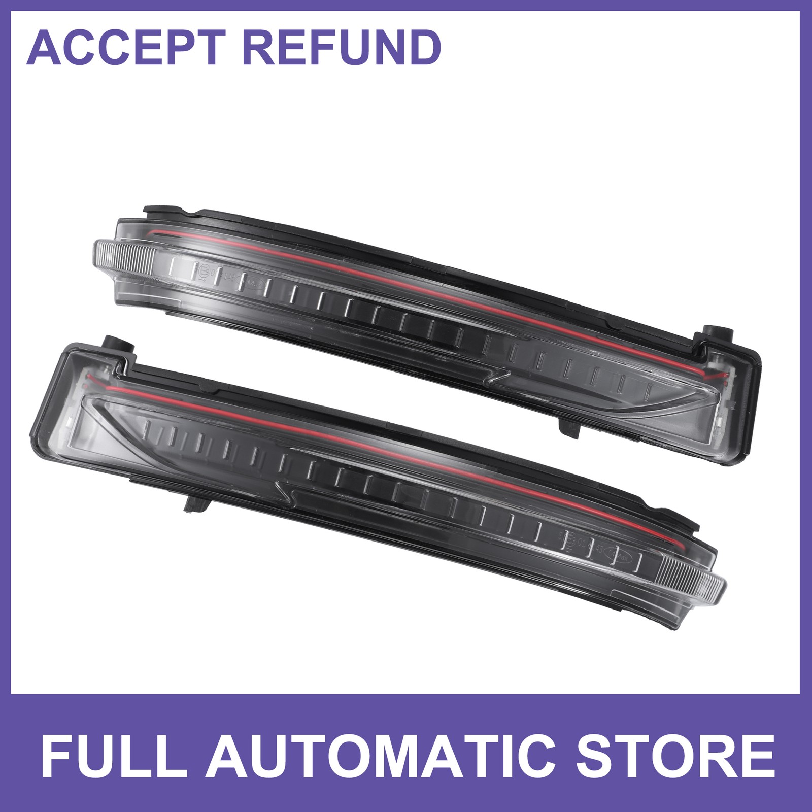 Side Mirror Turn Signal Light 26160-4BA0C Custom for Nissan Rogue 2014-2018
