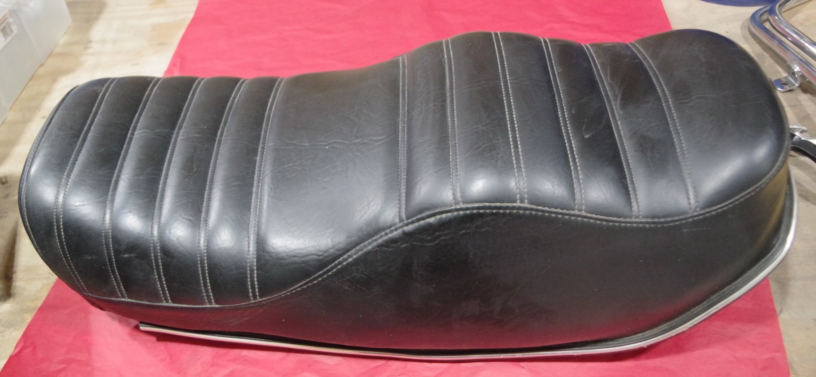 NOS SMC Acu-Wled #21-9015 Twin Seat Saddle Kawasaki KZ 750 LTD KZ 650 LTD KZ 550