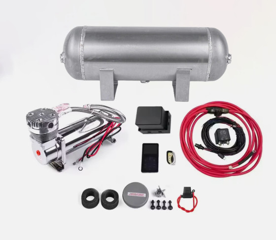 Economy Edition Air Management Controll kits with Compressor Pump & Air Tank Economy Edition Air Management Controll kits with Compressor Pump & Air Tank
