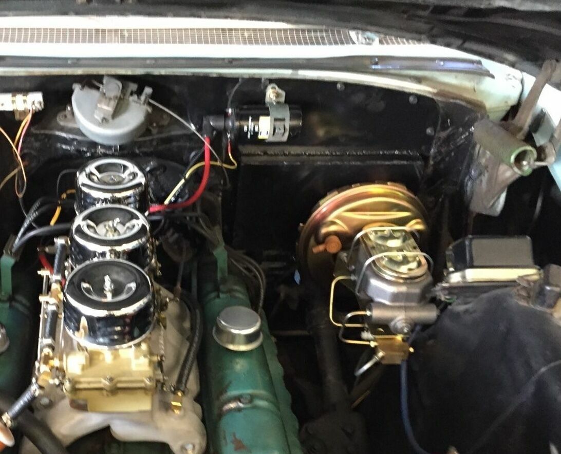 1958 Buick Power Brake Conversion - Modern Booster and Master Cylinder 58 G13