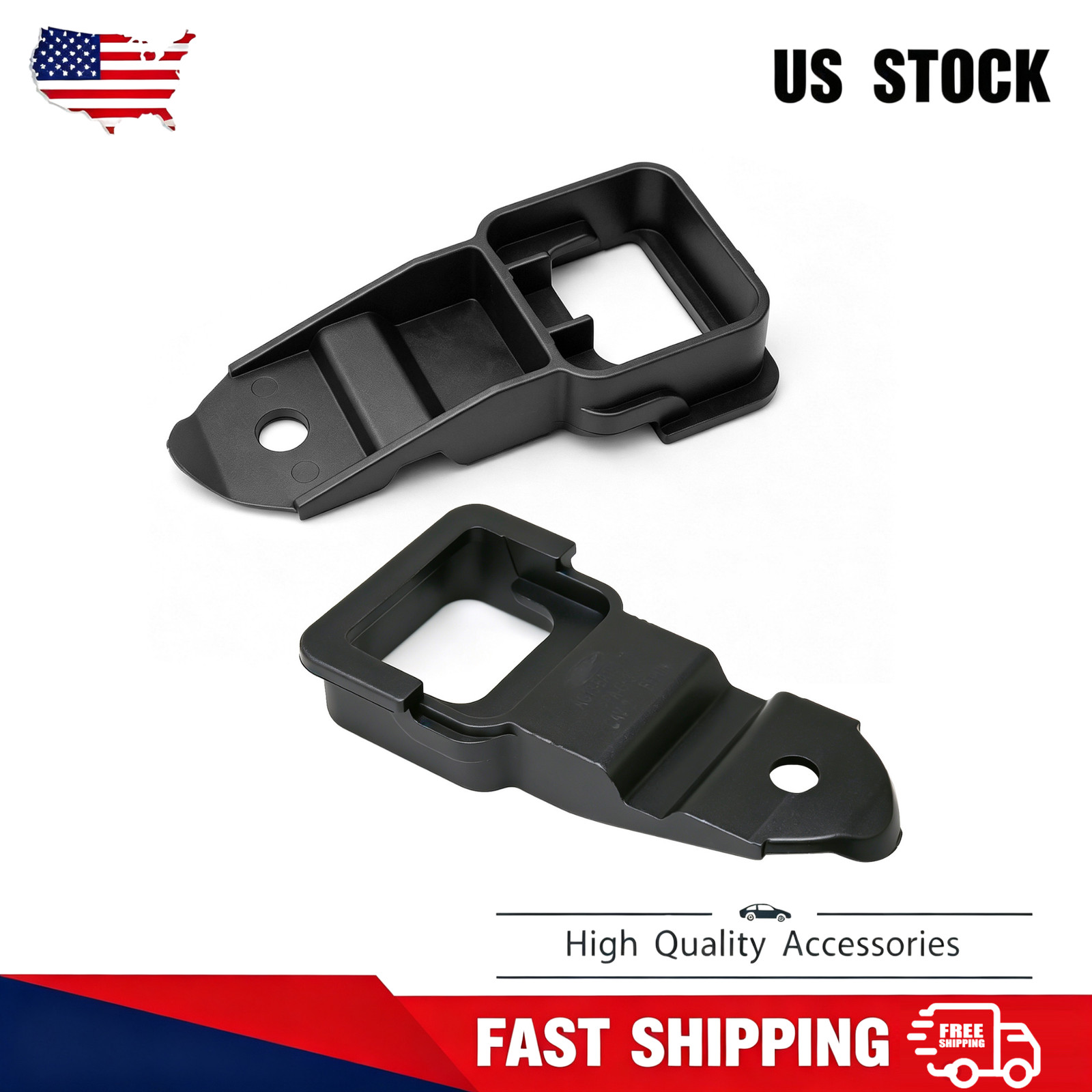 2x AG1Z-8A193-A Radiator Upper Bracket For Ford 2010-19 Explorer Edge Taurus MKX